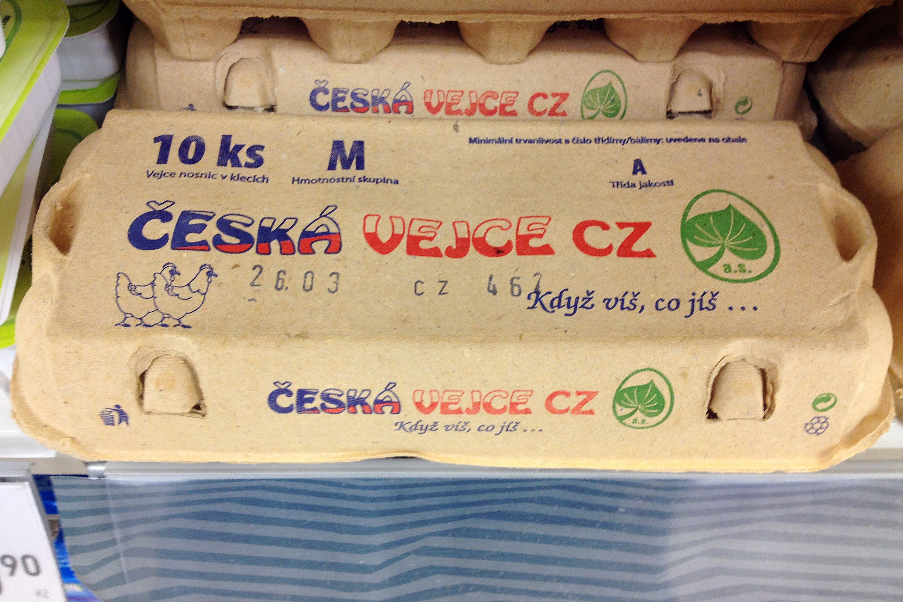 Česká vejce 10 kusů 29,90 Kč - GALERIE: Velikonoční sortiment - Billa (9/11)