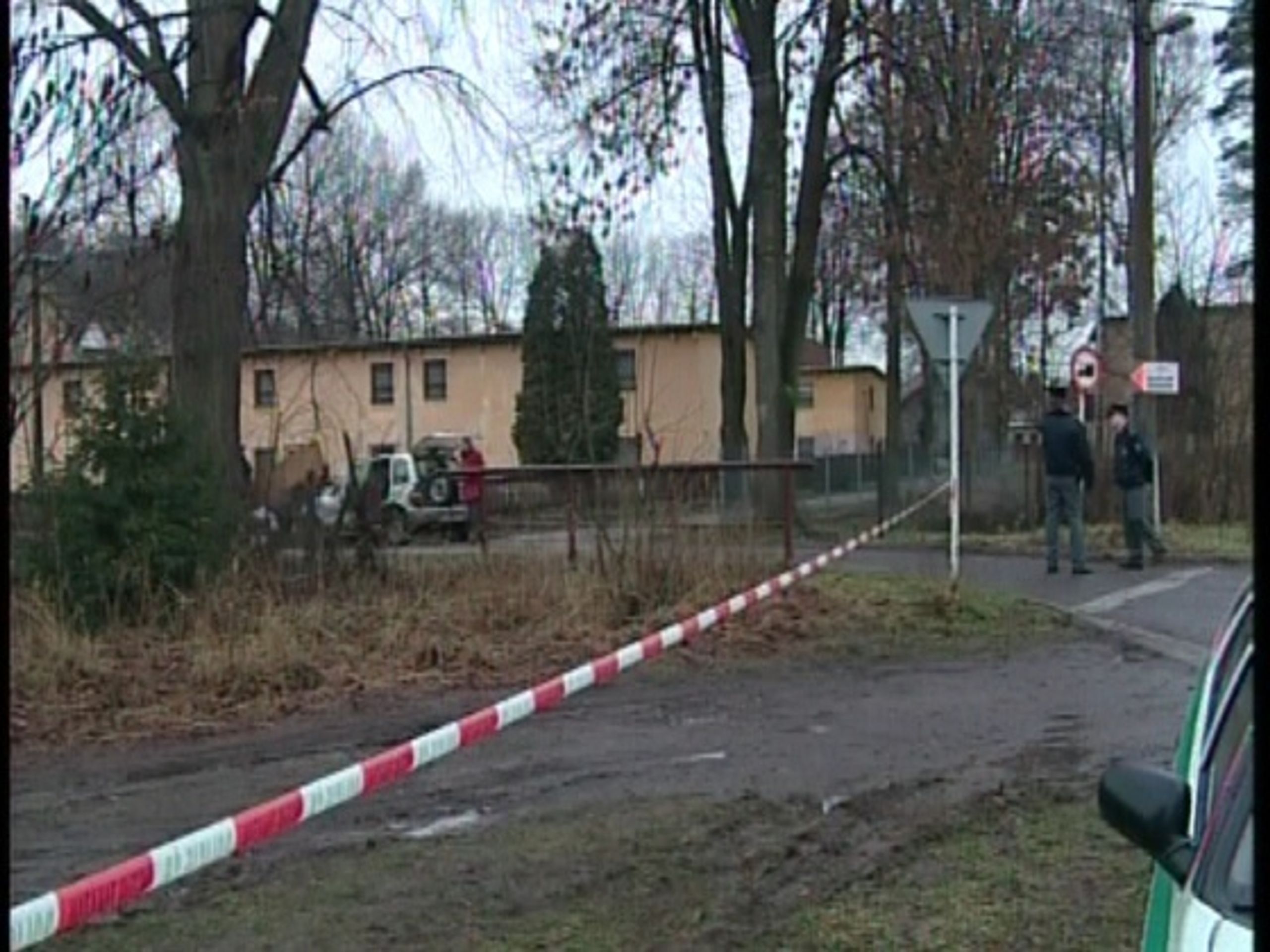 Místo, kde se odehrálo loupežné přepadení - Policie si počíhala na přepadení, lupiči prostřelila hlavu (1/2)