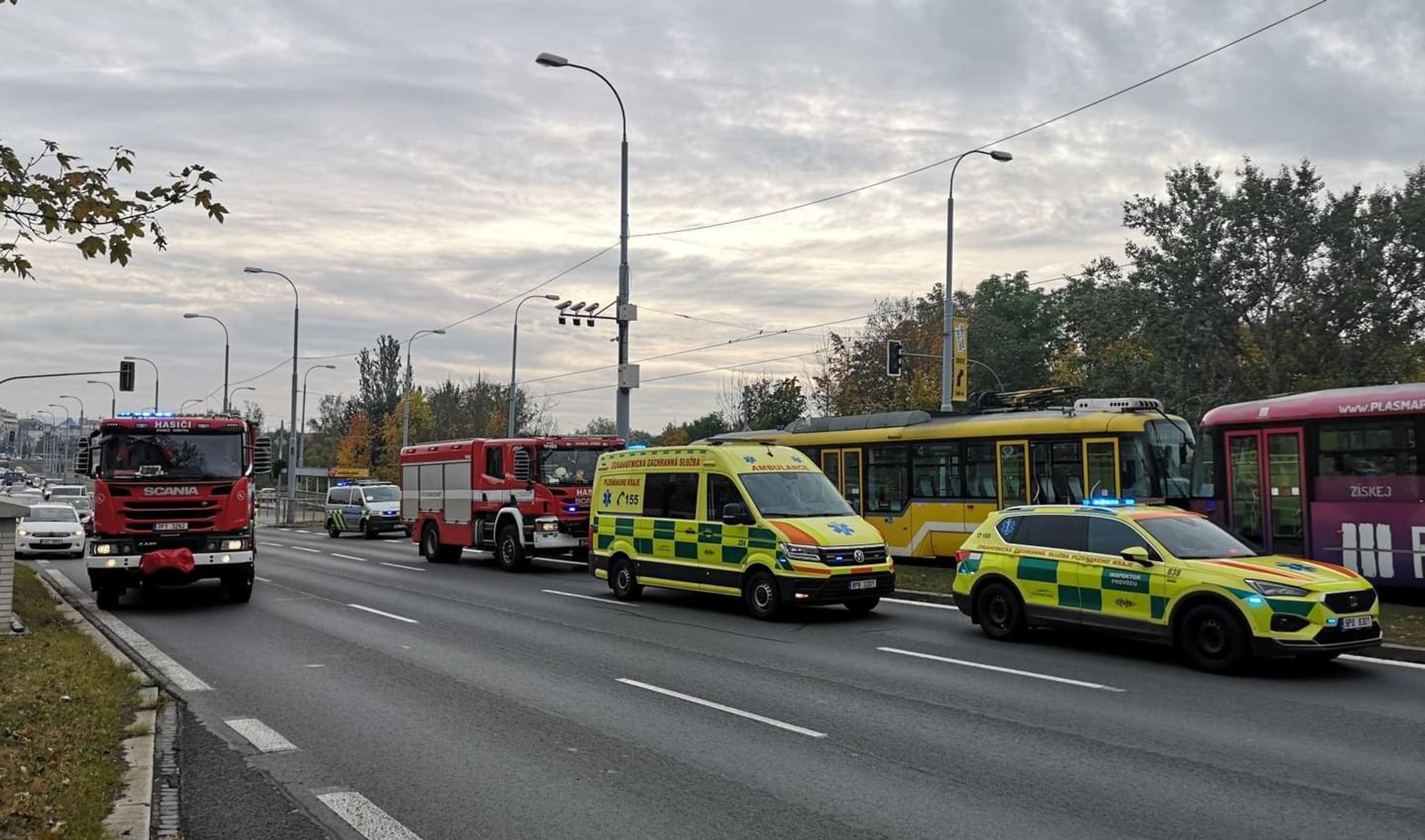 Střet dvou tramvají (5) - Střet dvou tramvají v Plzni (8/8)