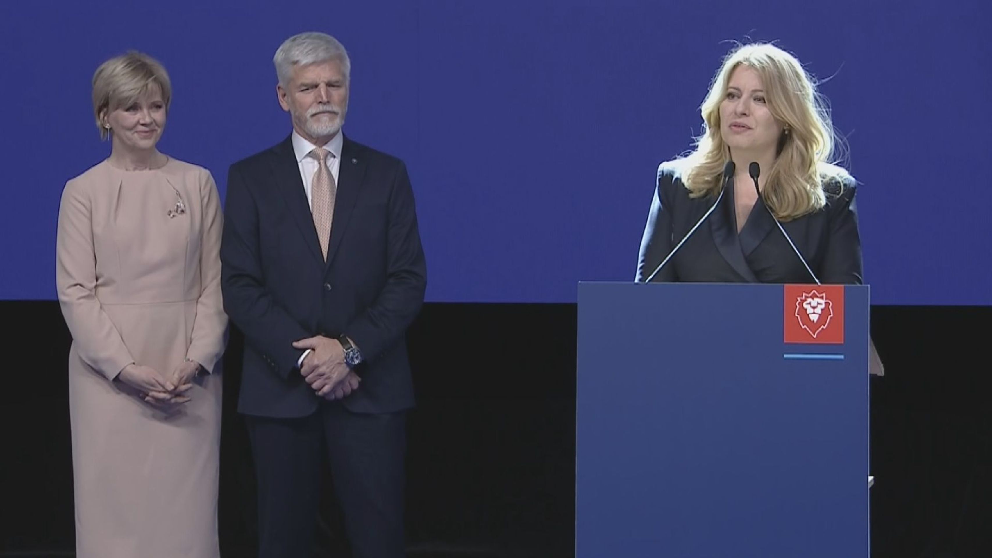 Eva Pavlová, generál Petr Pavel a prezidentka Slovenské republiky Zuzana Čaputová - Eva Pavlová (3/9)