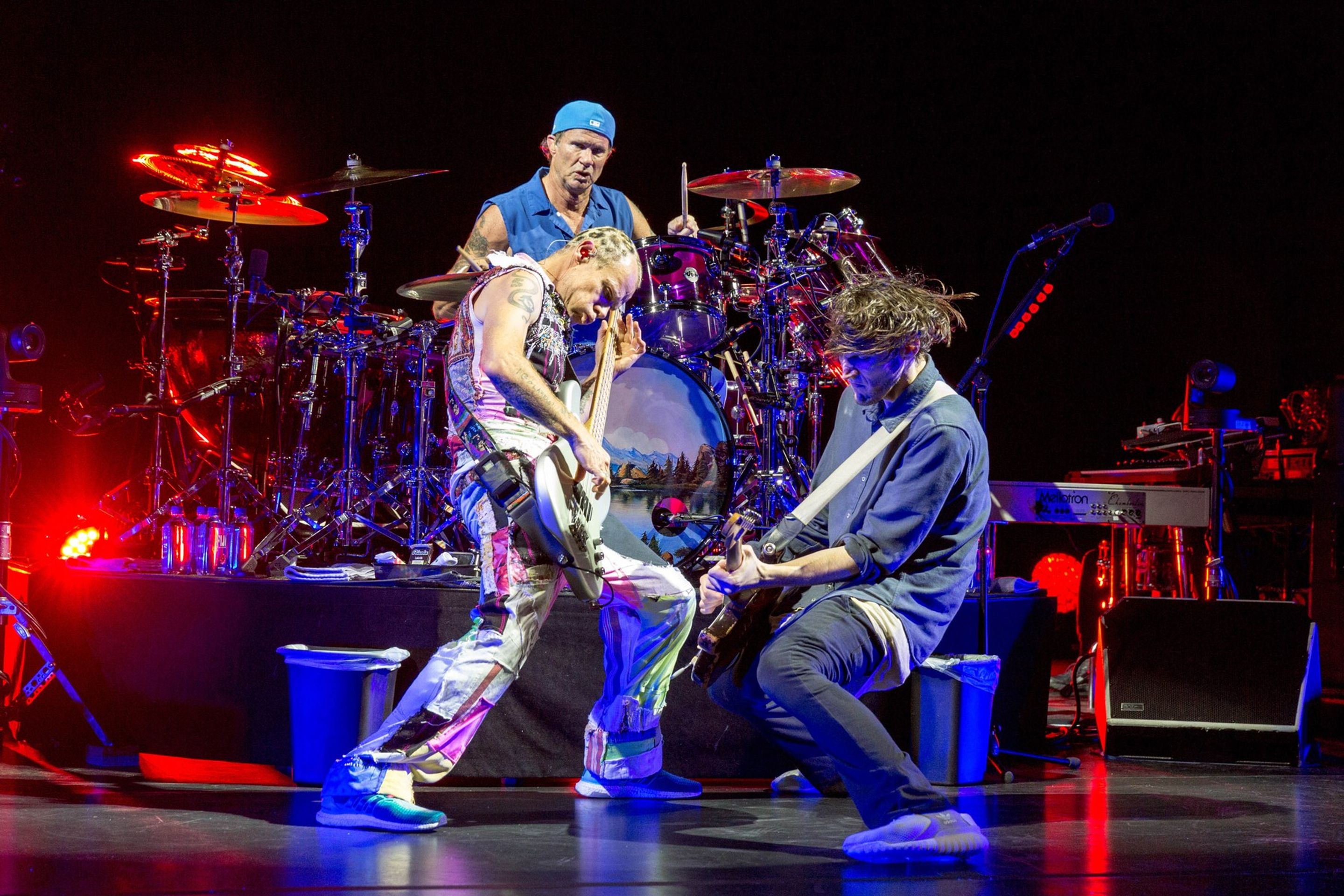 Flea, Chad Smith a Josh Klinghoffer, 28. 6. 2017 Red Hot Chili Peppers - Josh Klinghoffer (1/4)