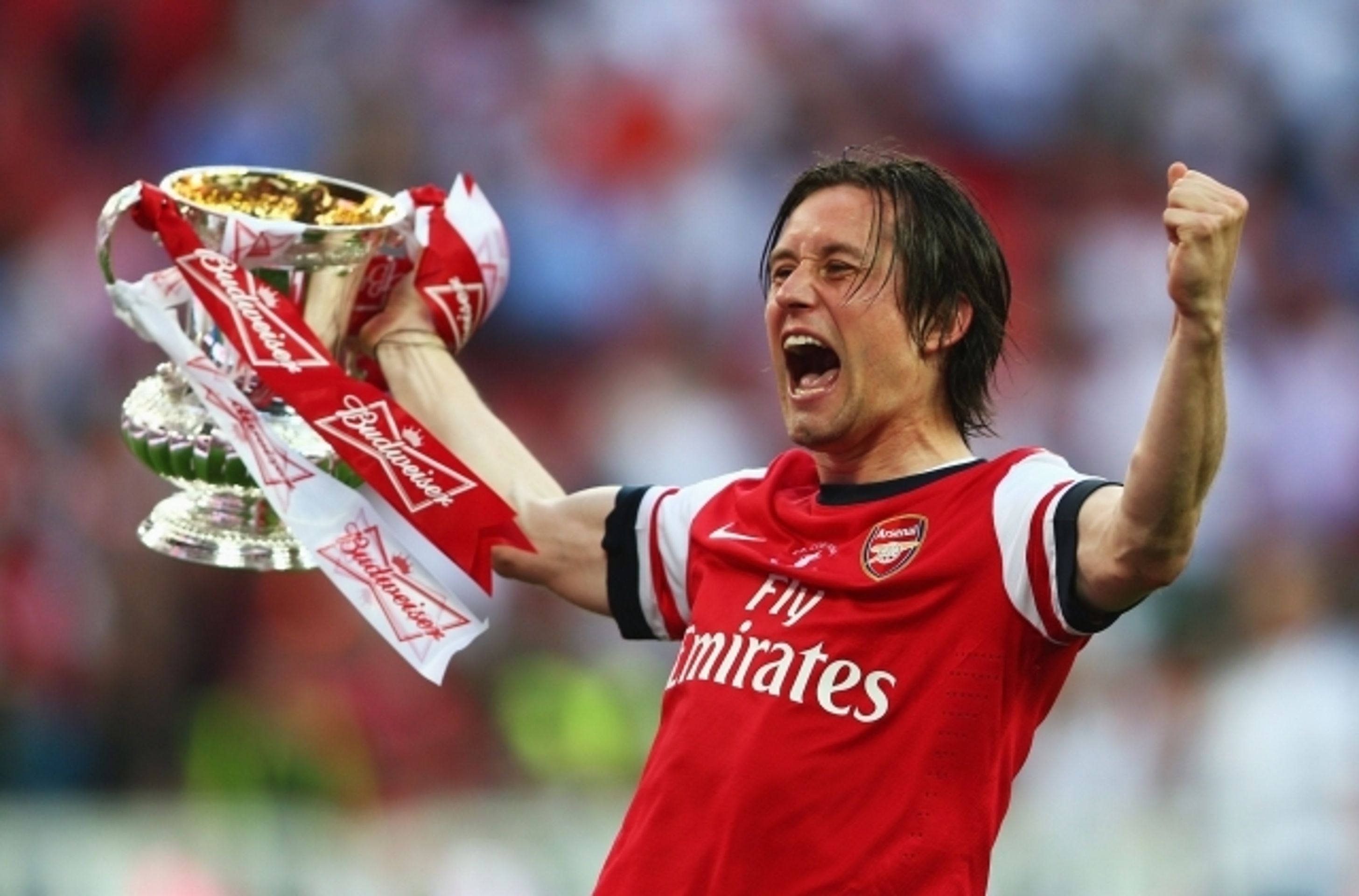 Tomáš Rosický a vítězství v FA Cupu 2014 - 1 - GALERIE: Tomáš Rosický a vítězství v FA Cupu 2014 (5/8)