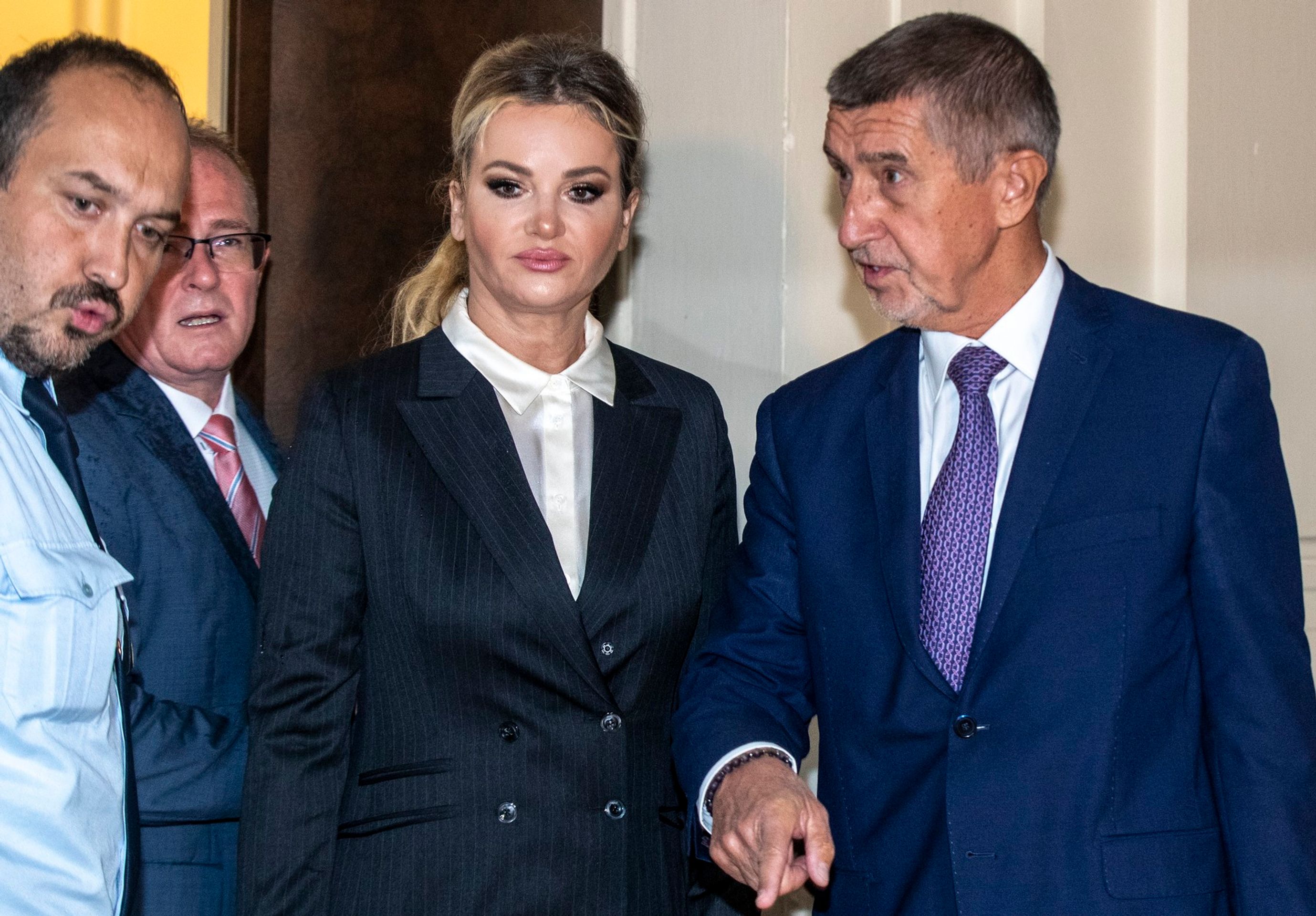 Andrej Babiš a Monika Babišová, 14. 9. 2022 soud v kauže Čapí hnízdo - Andrej Babiš a Monika Babišová (15/21)