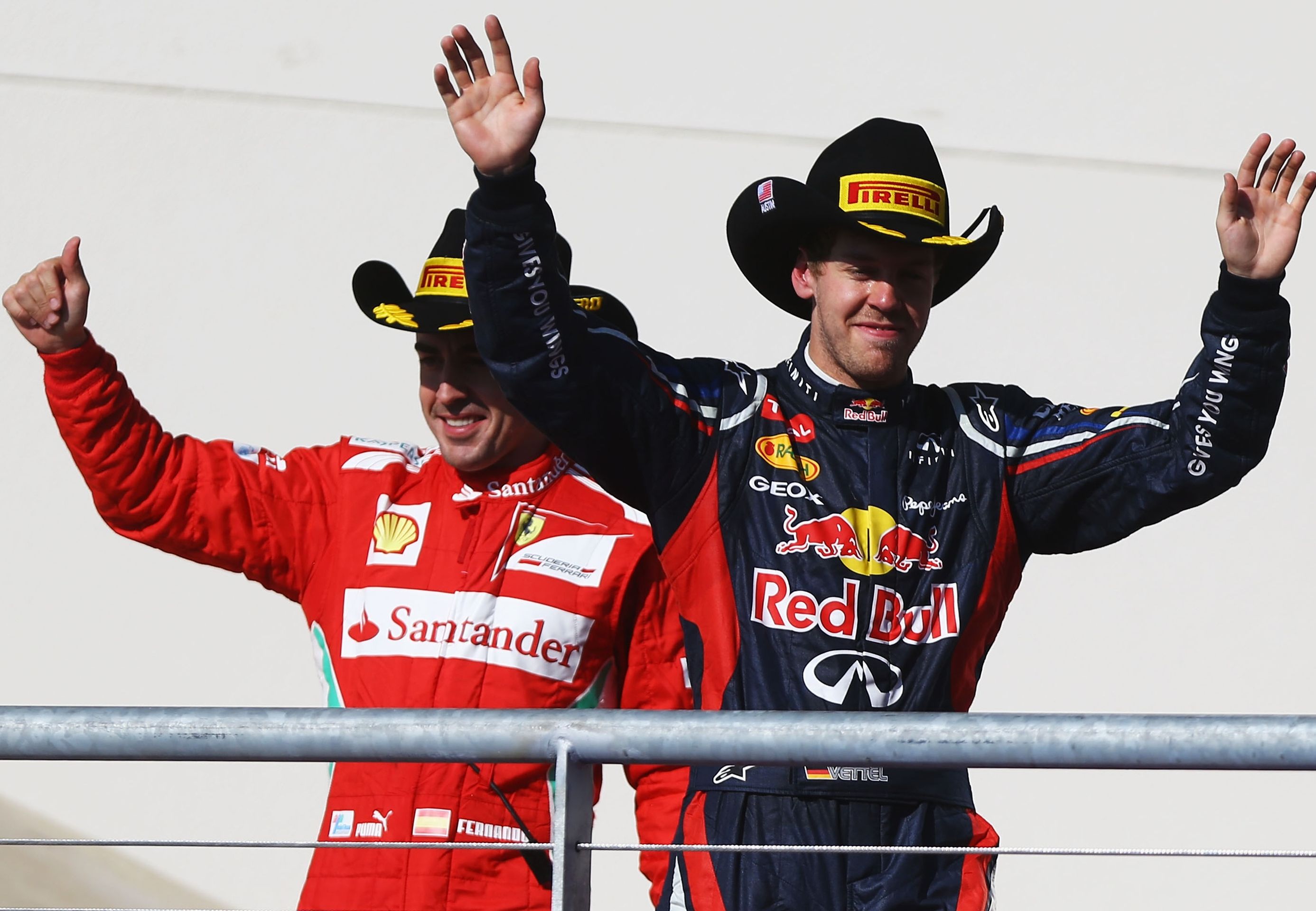 Alono, Vettel - GALERIE: Fernando Alonso a Sebastian Vettel (1/13)