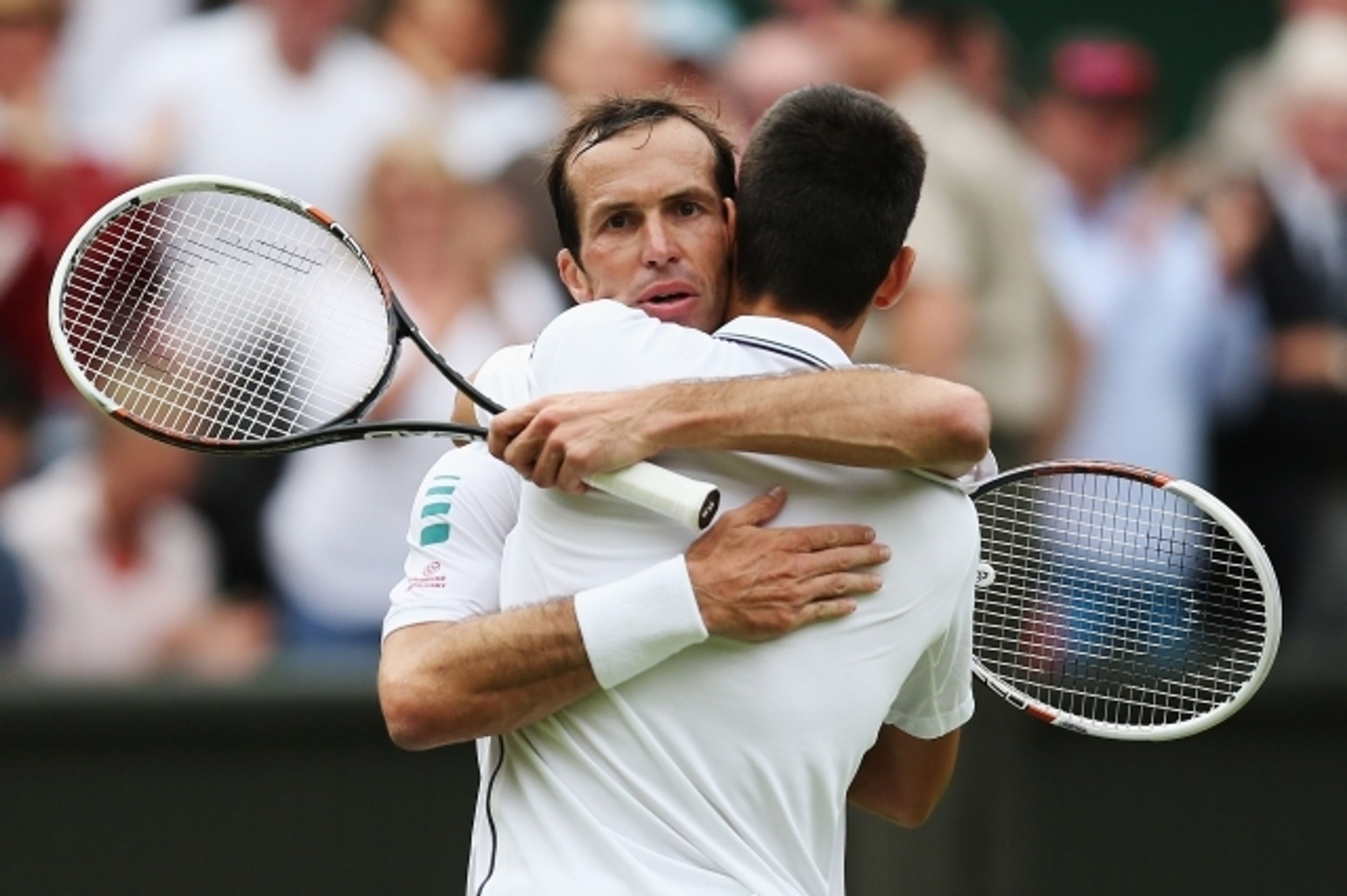 GALERIE: Radek Štěpánek - Nova Djokovič - 3 - GALERIE: Radek Štěpánek - Novak Djokovič, Wimbledon 2014 (4/13)