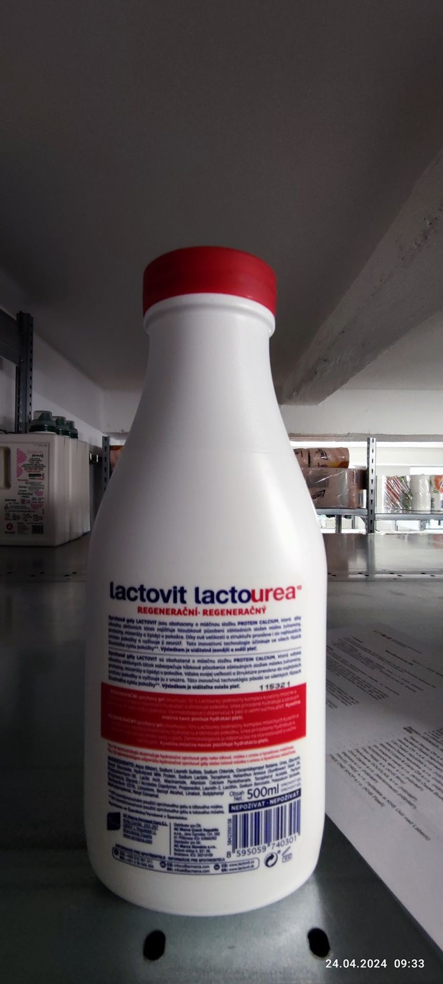 Sprchový gel Lactovit Lactourea (3) - Zdraví nebezpečná kosmetika (9/13)