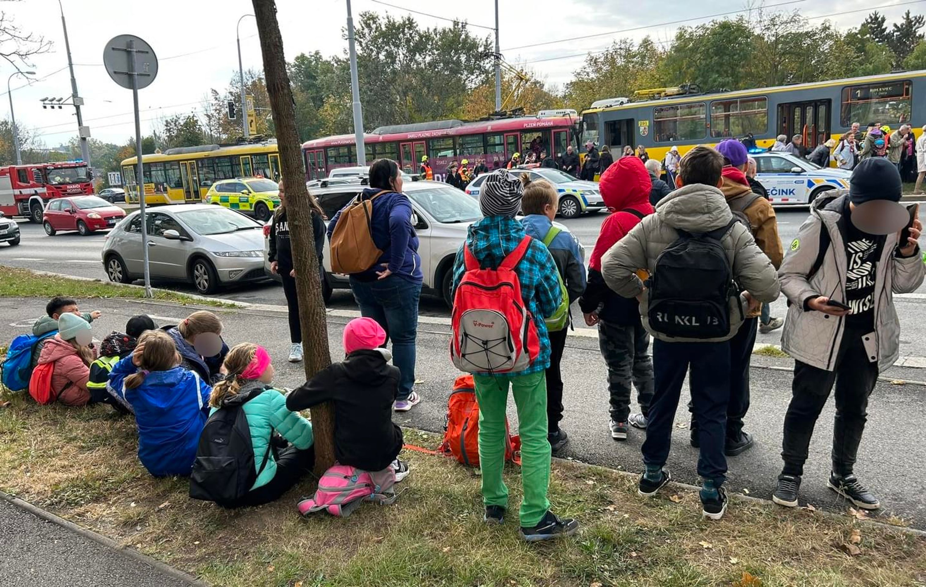 Střet dvou tramvají (4) - Střet dvou tramvají v Plzni (5/8)
