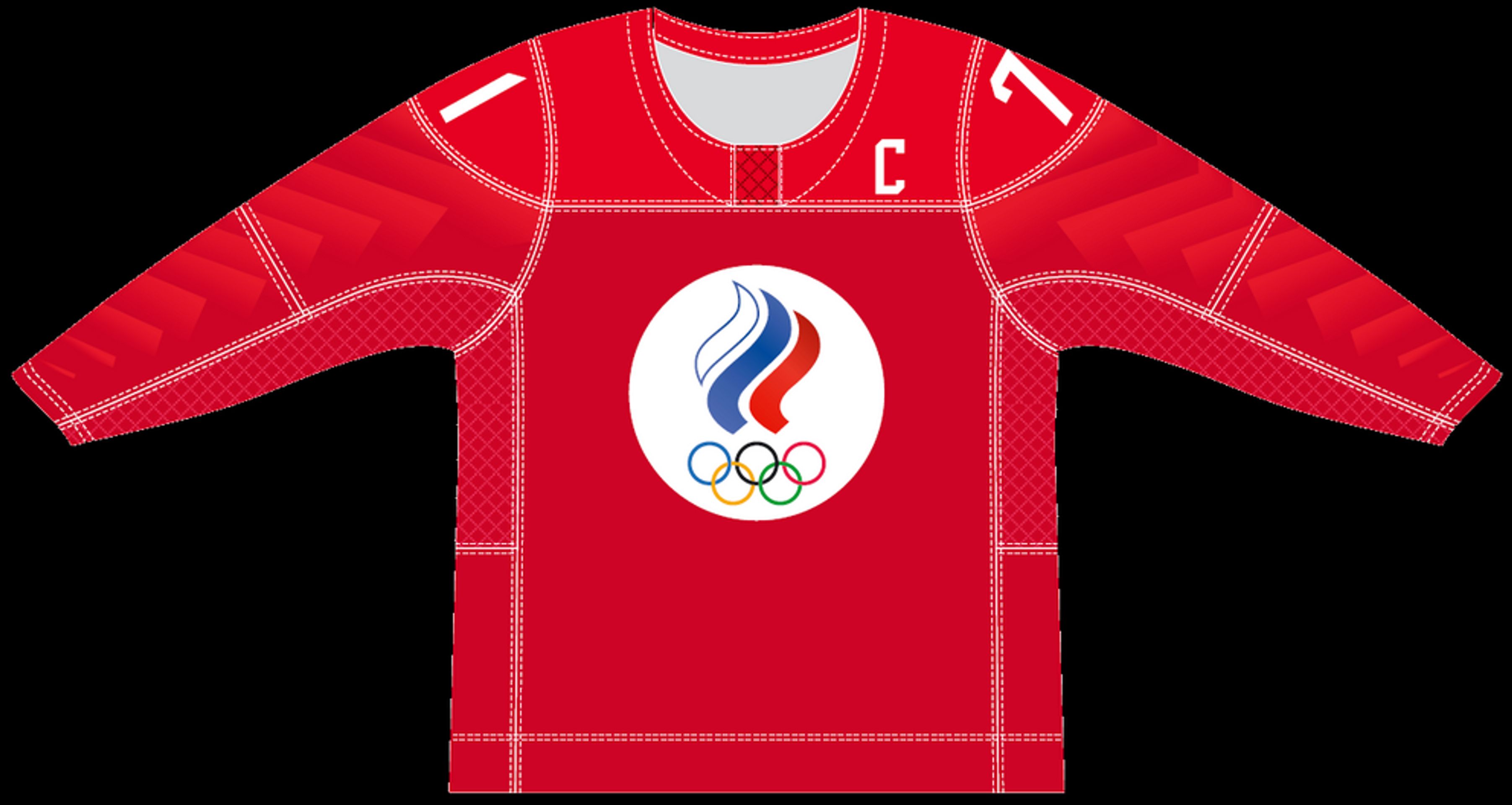 Domácí dres Ruska - GALERIE: Dresy týmů na mistrovství světa v ledním hokeji (19/32)