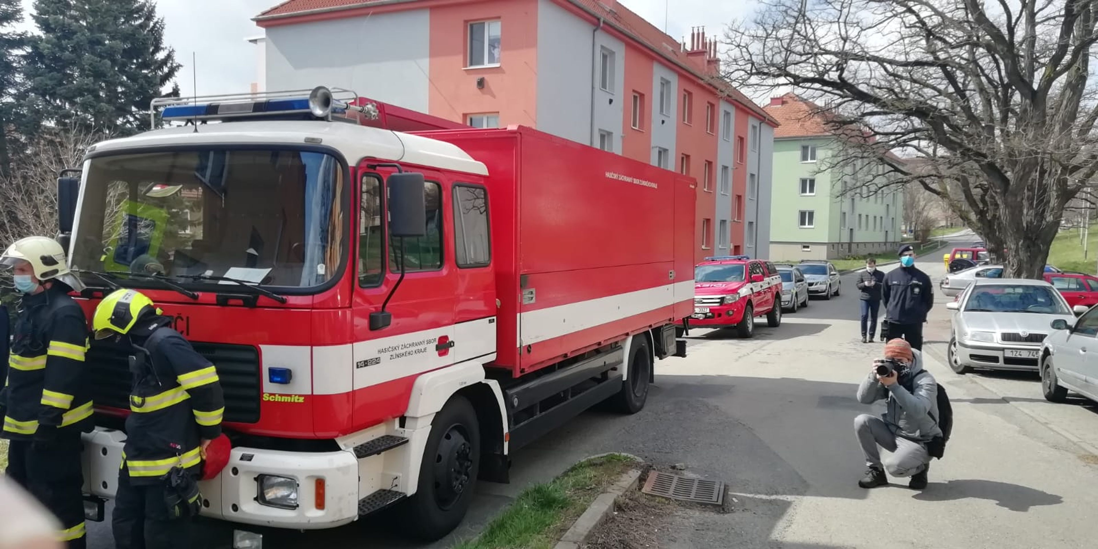 Dezinfikování bytových domů v Uherském Brodu - GALERIE: Dezinfikování bytových domů v Uherském Brodu (3/4)