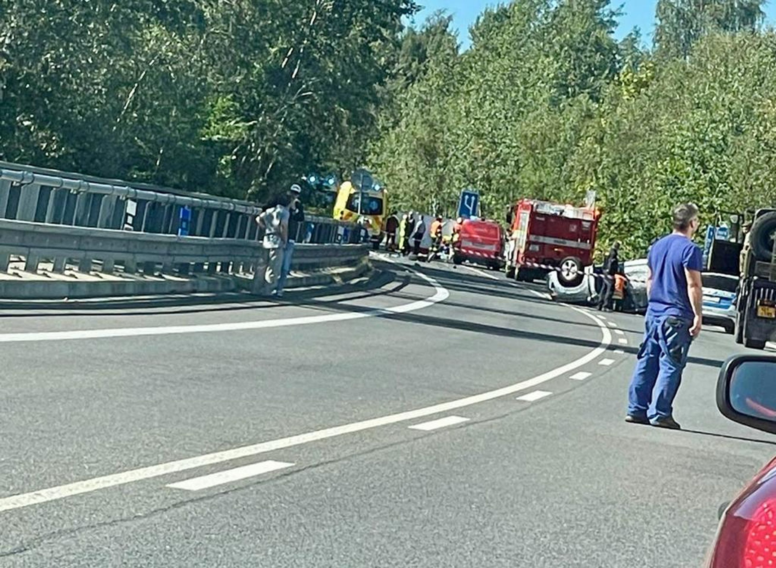 Nehoda maskované Škody Kodiaq - Nehoda maskované Škody Kodiaq (1/4)