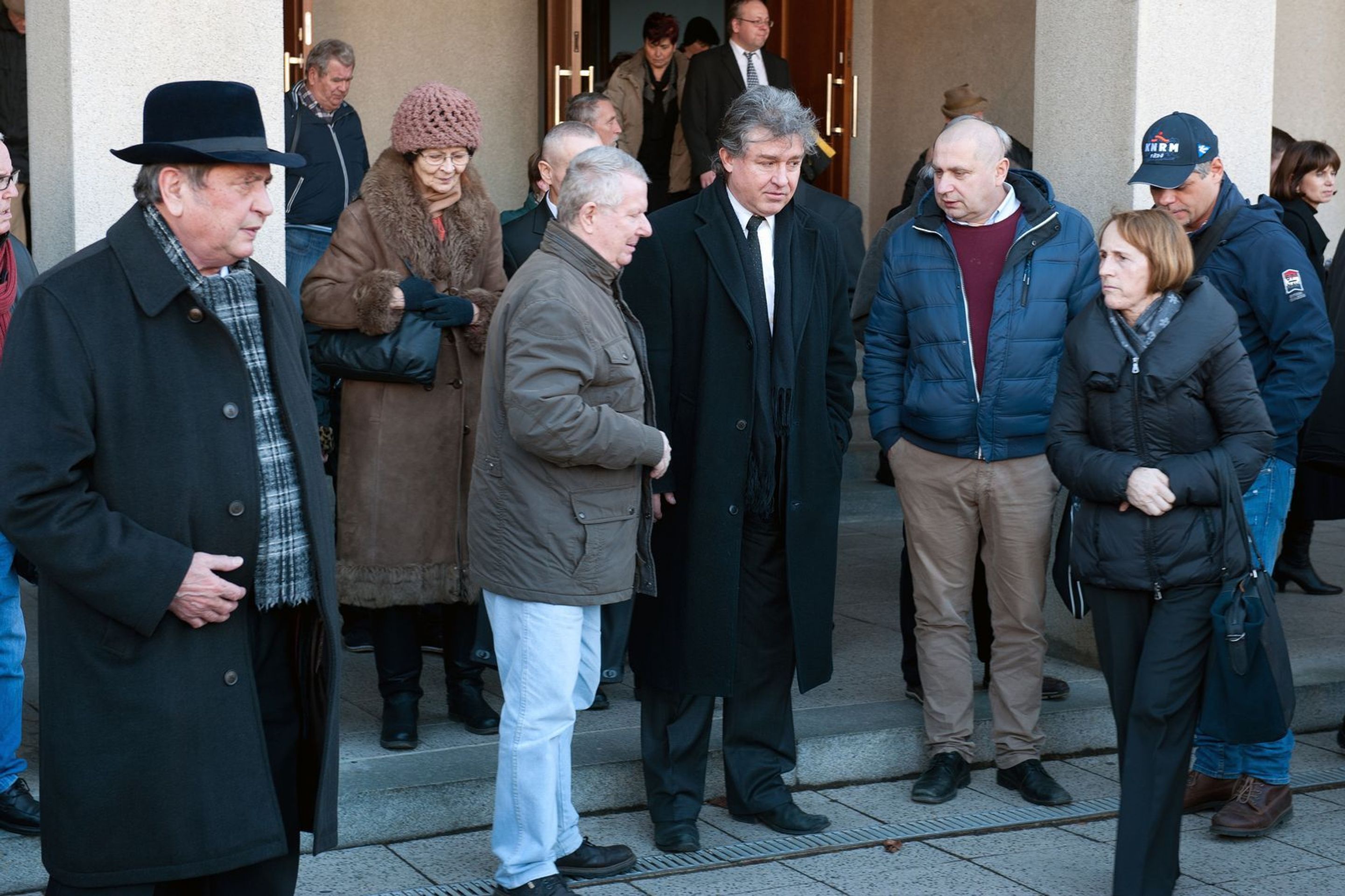 Poslední rozloučení s Miloslavem Ransdorfem - 9 - GALERIE: Pohřeb Miloslava Ransdorfa (20/25)