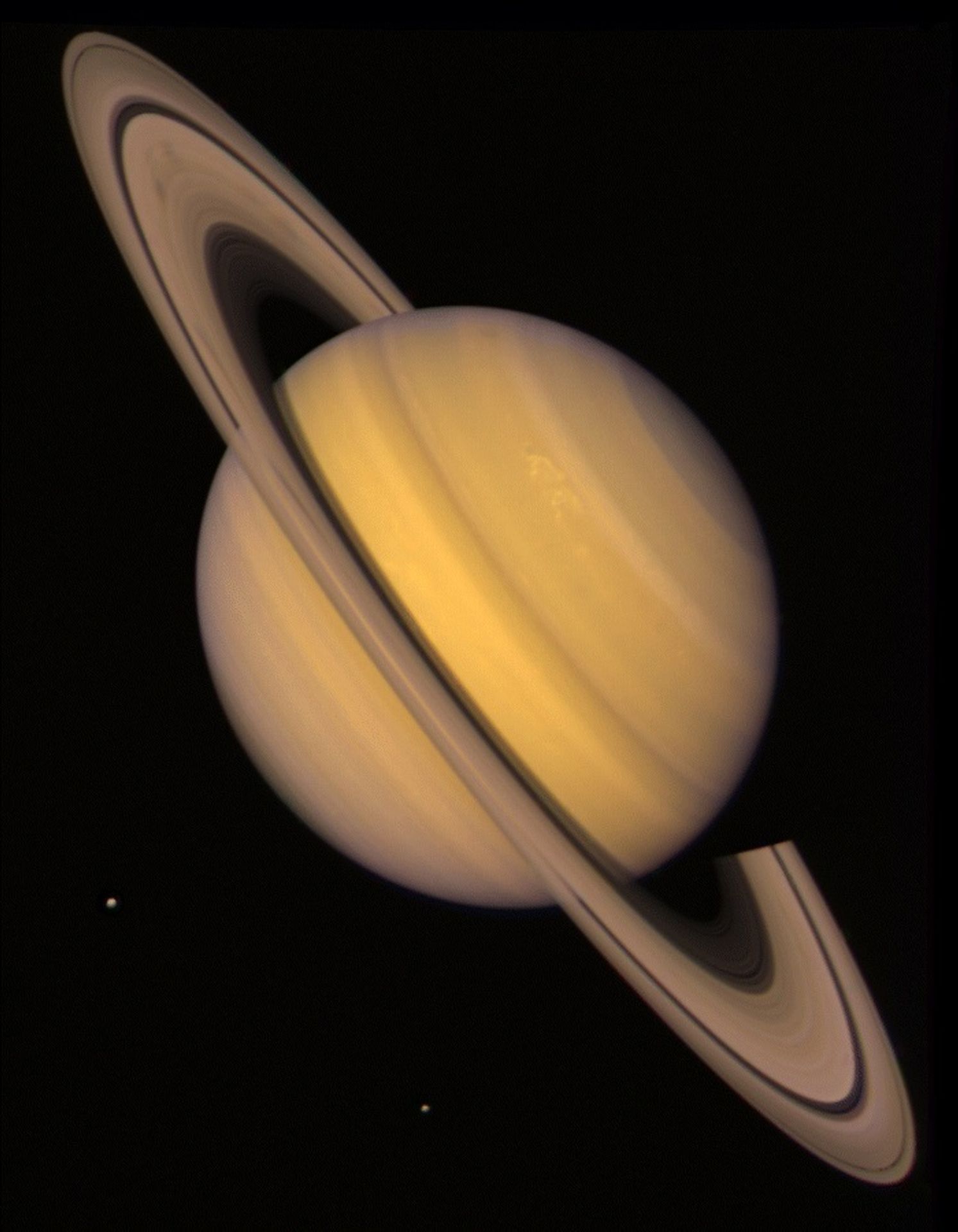 Saturn - 6 - GALERIE: Co nafotila sonda Voyager 1 - SATURN (1/6)