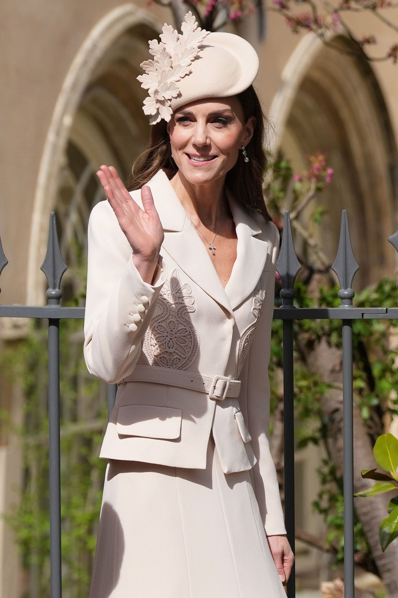 Princezna Kate - Princezna Kate na velikonoční bohoslužbě (4/8)