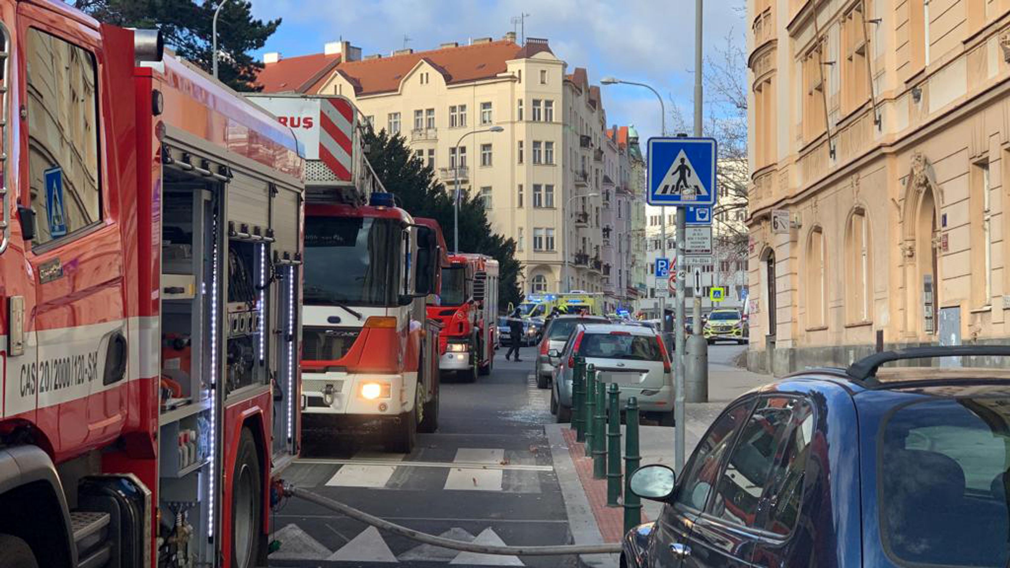 Výbuch v bytě v pražských Nuslích - 5 - GALERIE: Výbuch v bytě v pražských Nuslích (5/8)