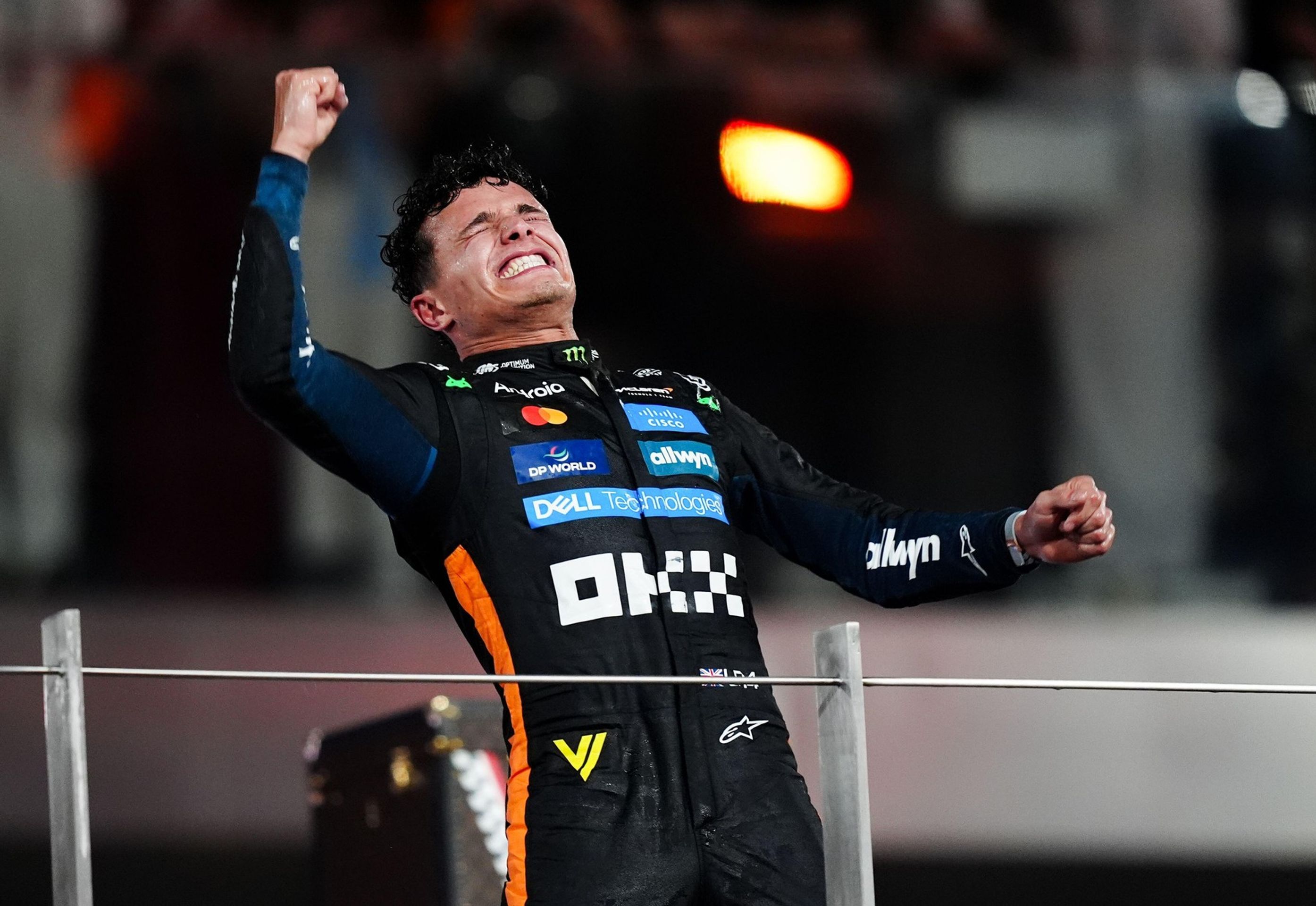 Lando Norris slaví titul mistra světa F1 - Lando Norris slaví titul v F1 (5/10)