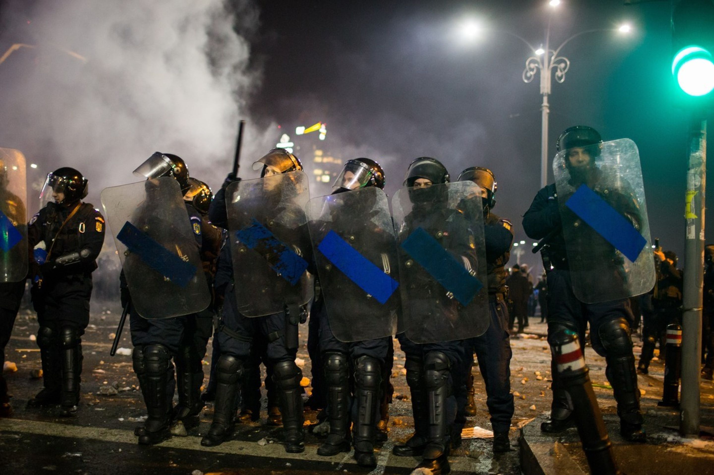 Vládní protest v Rumunsku - 2 - GALERIE: Vládní protest v Rumunsku (2/6)
