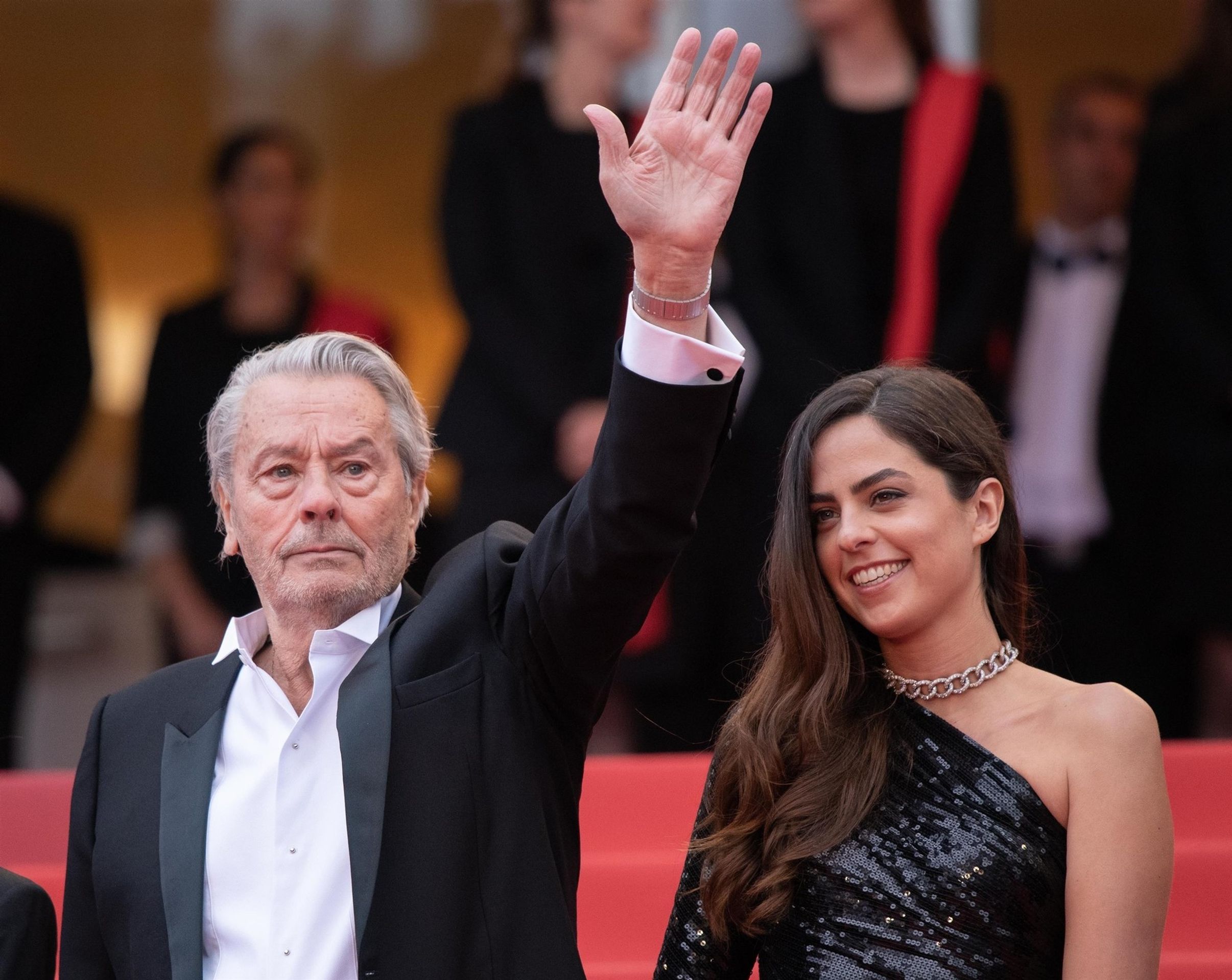 Alain Delon s dcerou Anouchka Delon, 19. 5. 2019 Cannes Film Festival - Herec Alain Delon (5/6)