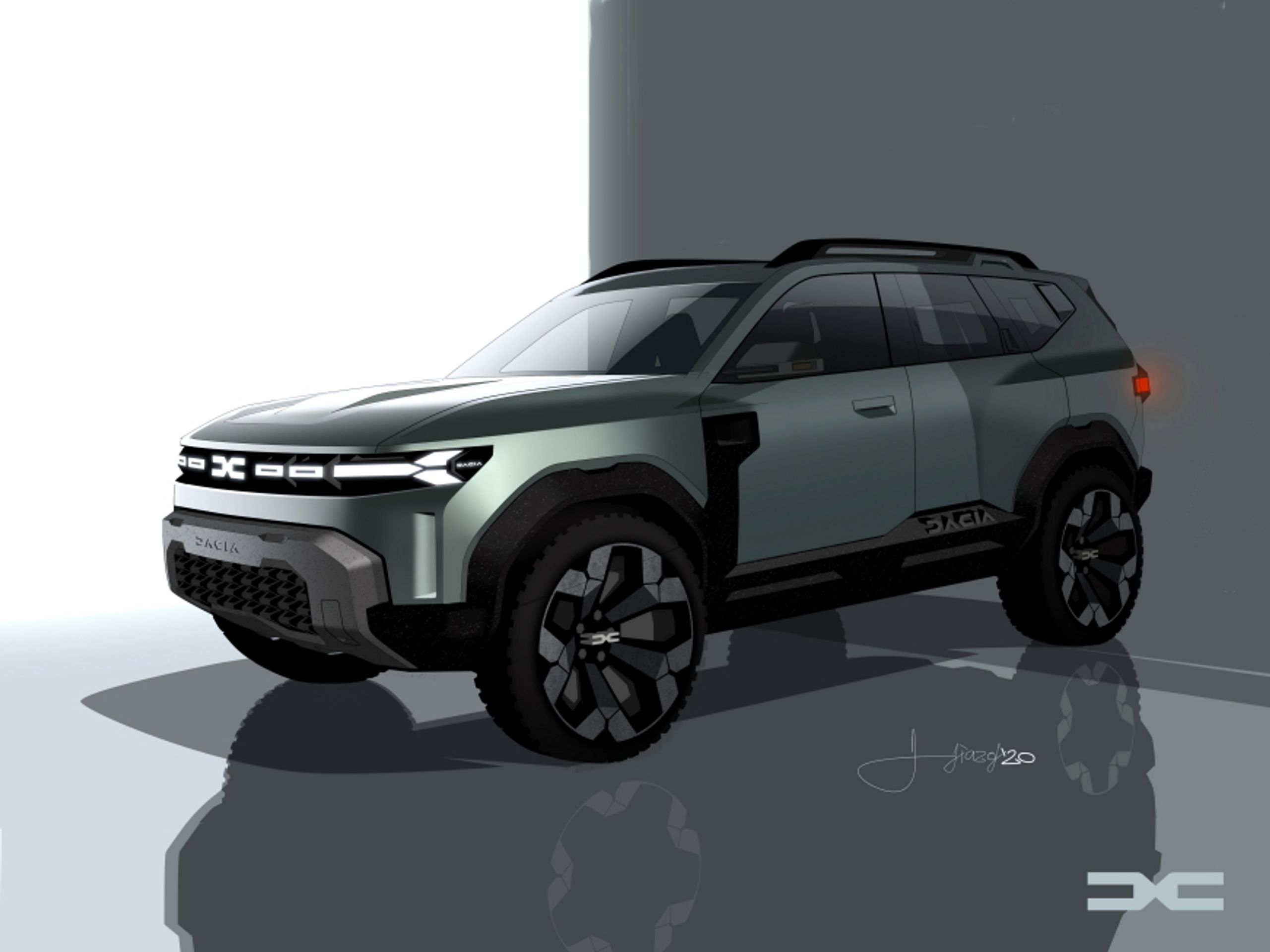 Dacia Bigster Concept - 16 - Fotogalerie: Bigster má ukazovat budoucí podobu dacií (21/21)