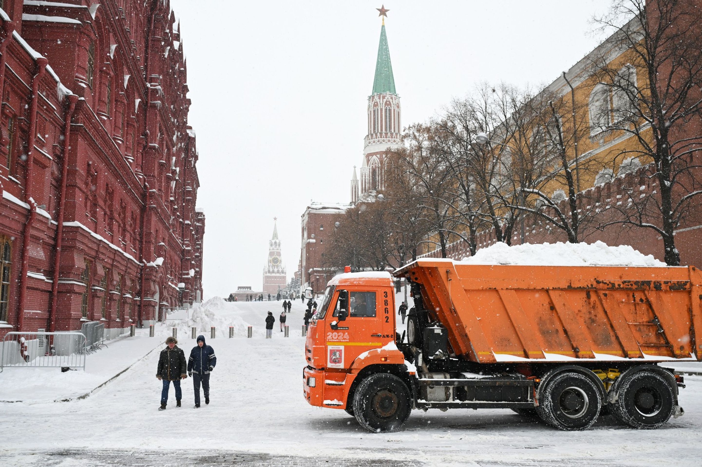 Zasněžené Rusko, 15. 12. 2023 Moskva - Zasněžené Rusko (1/4)