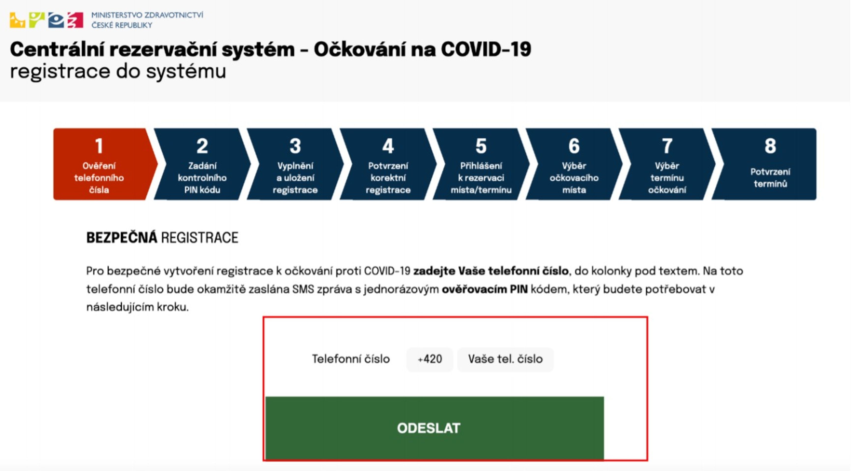Rezervační systém na očkování - 2 - GALERIE: Rezervační systém na očkování (2/10)
