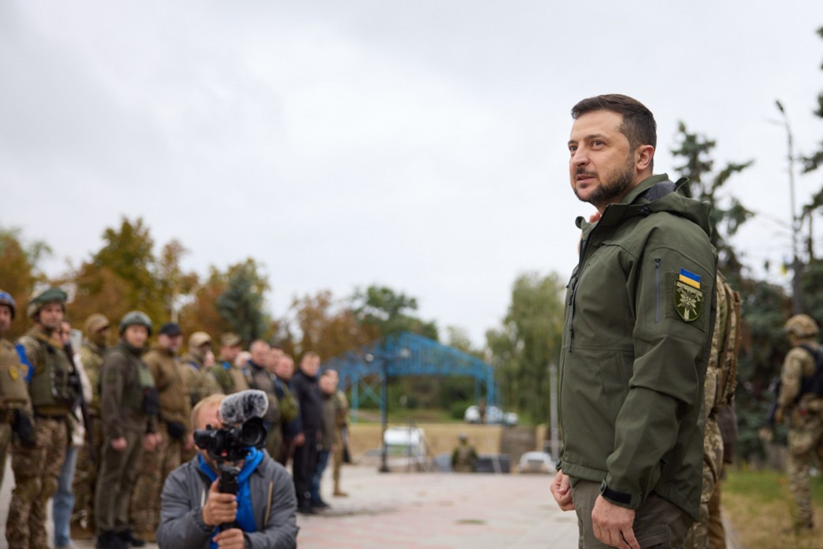 Prezident Zelensky (5) - Prezident Zelensky v Charkově (5/10)