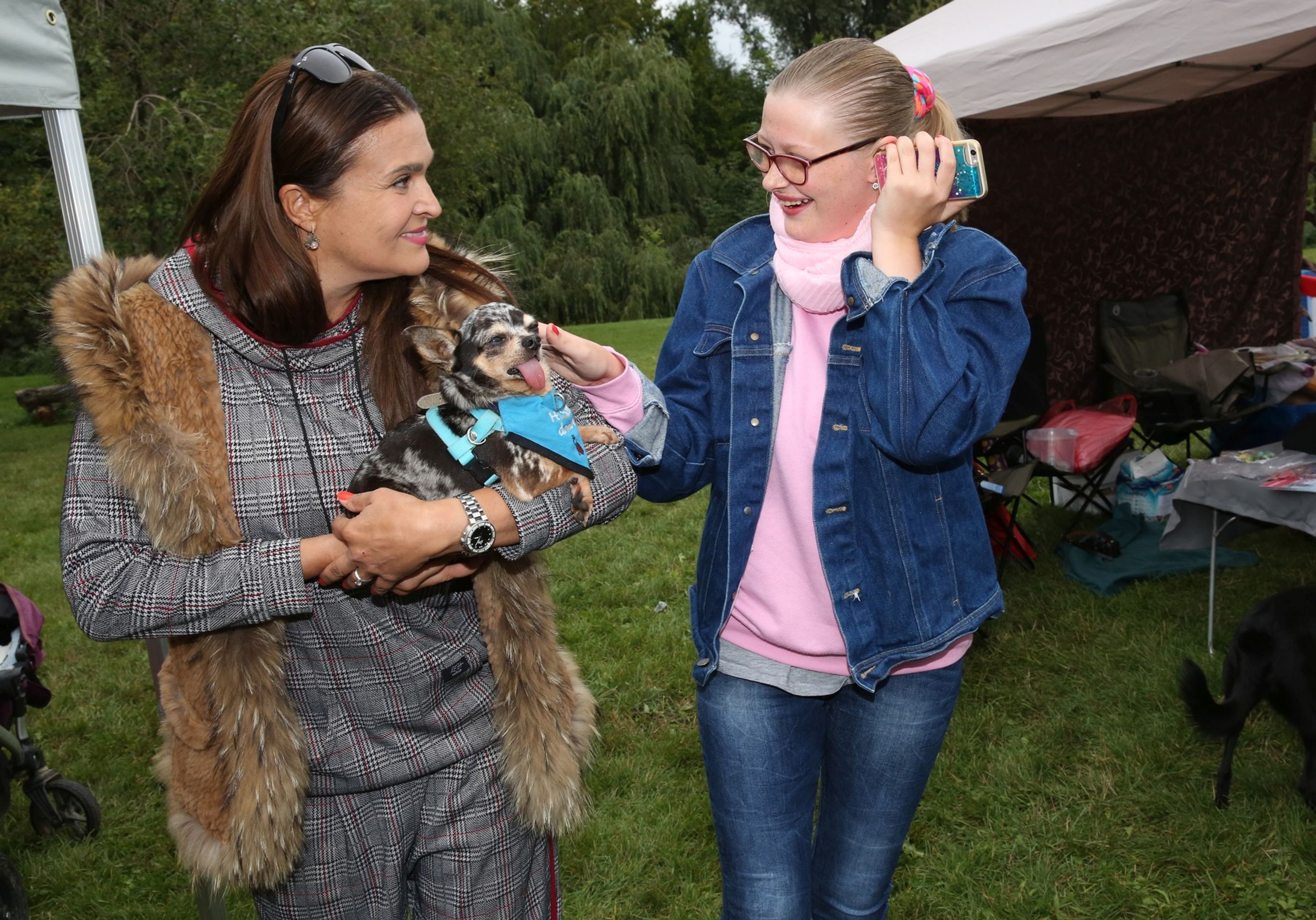 Mahulena Bočanová s dcerou, 7. 9. 2019 Psí den s Prahou - Mahulena Bočanová (5/7)