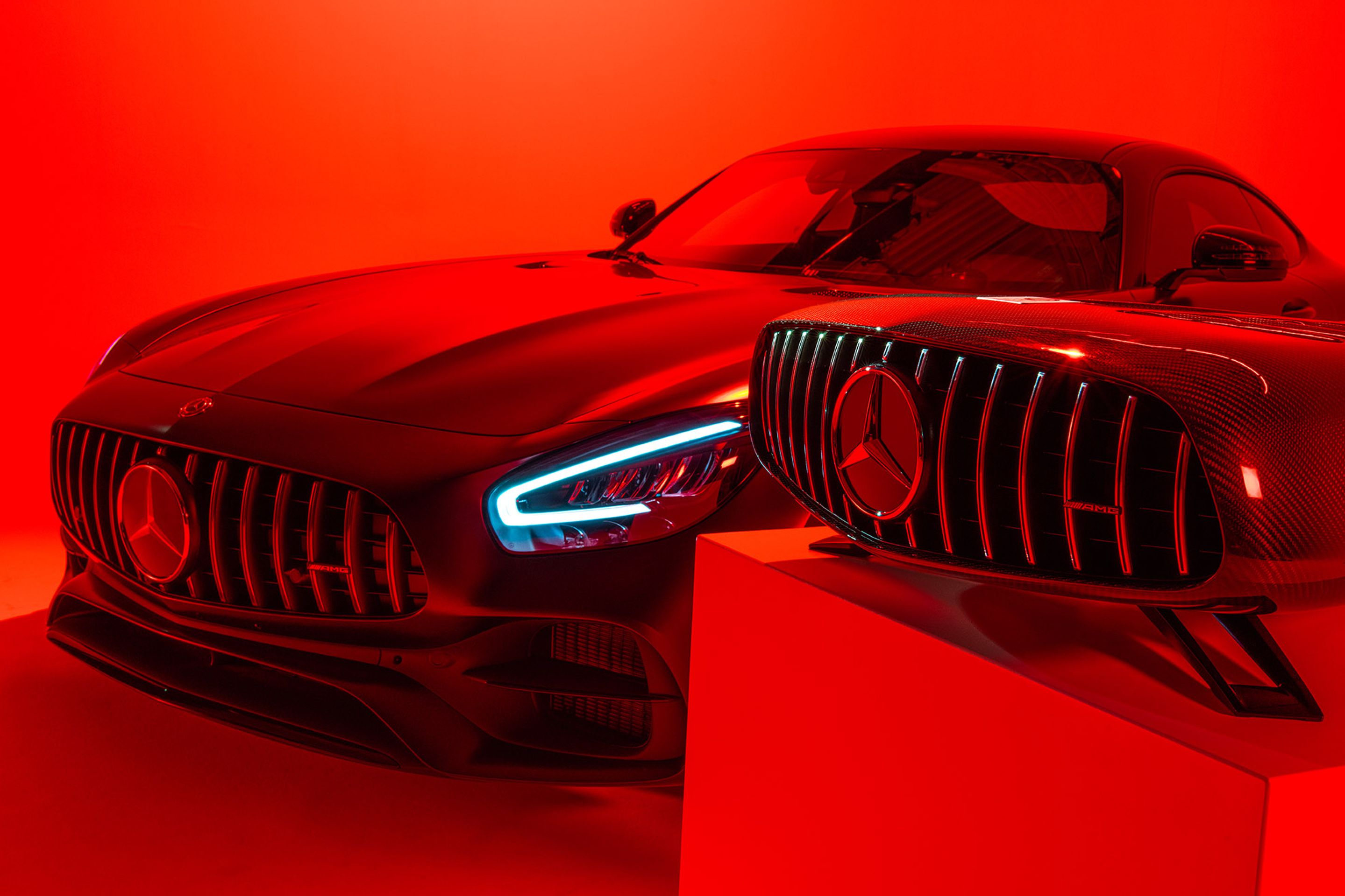 Reproduktor vyrobený ve stylu Mercedes-AMG GT - Domácí reproduktor ve stylu Mercedes-AMG GT (1/6)