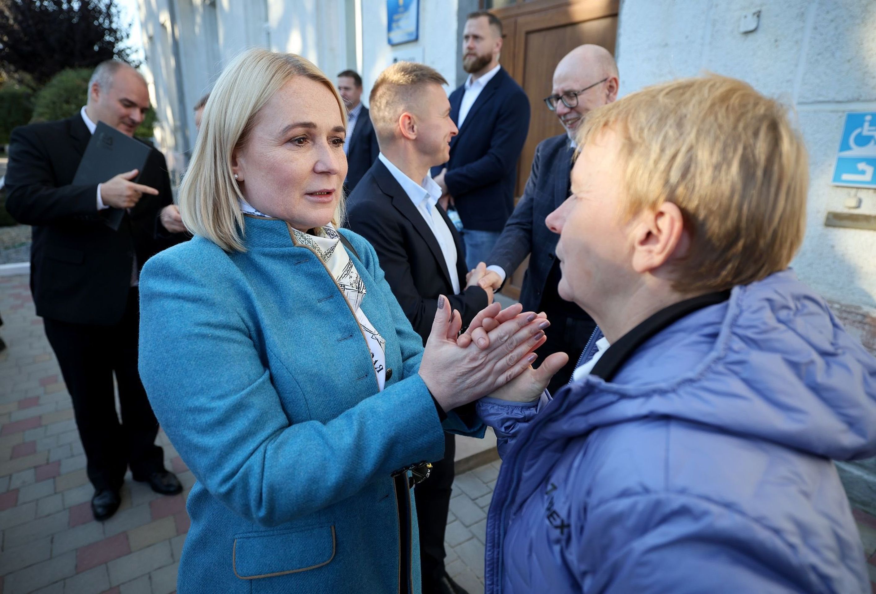 Jana Černochová na Ukrajině - Jana Černochová navštívila ukrajinský Zborov (4/4)