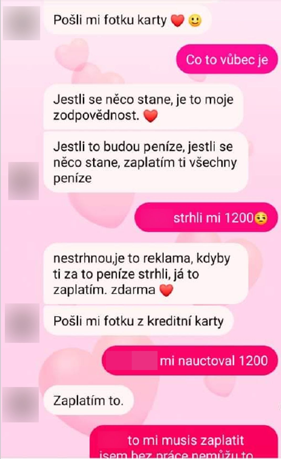 Policie popsala internetový podvod - GALERIE: Podvodná komunikace na sociálních sítích (4/6)