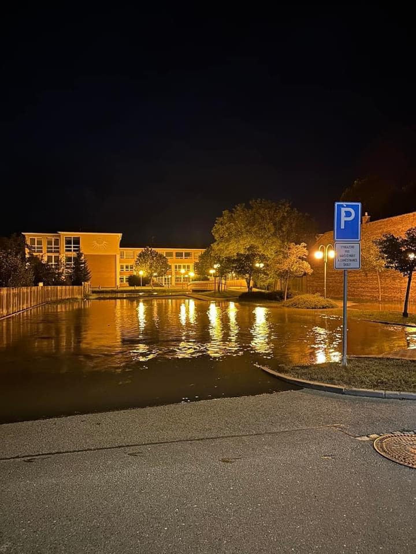 Situace v Litovli, 15. 9. 2024 - Většina Litovle je zaplavená (11/12)