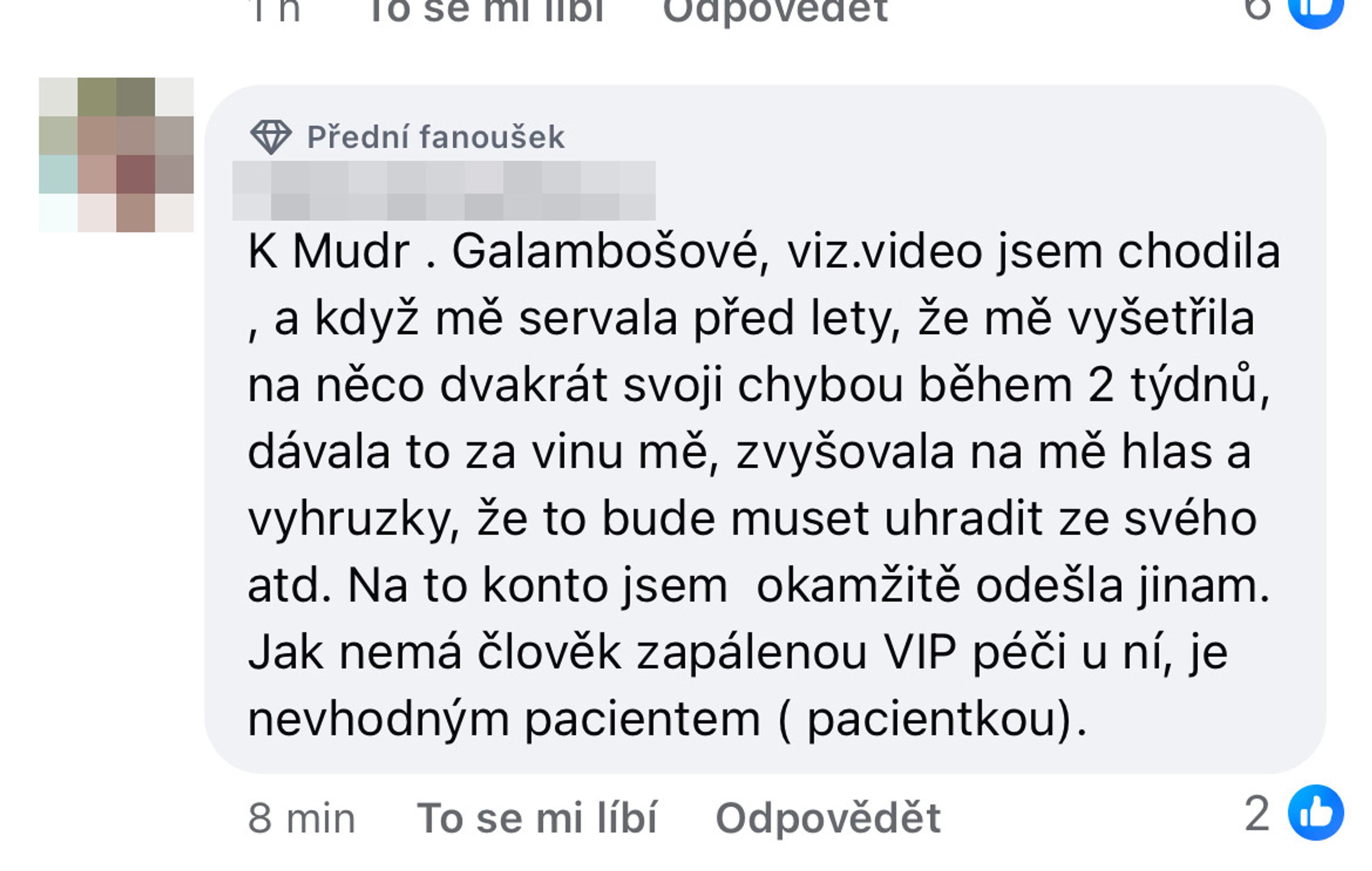 Reakce na chování gynekoložky Instagram (3) - Reakce na chování gynekoložky (1/5)