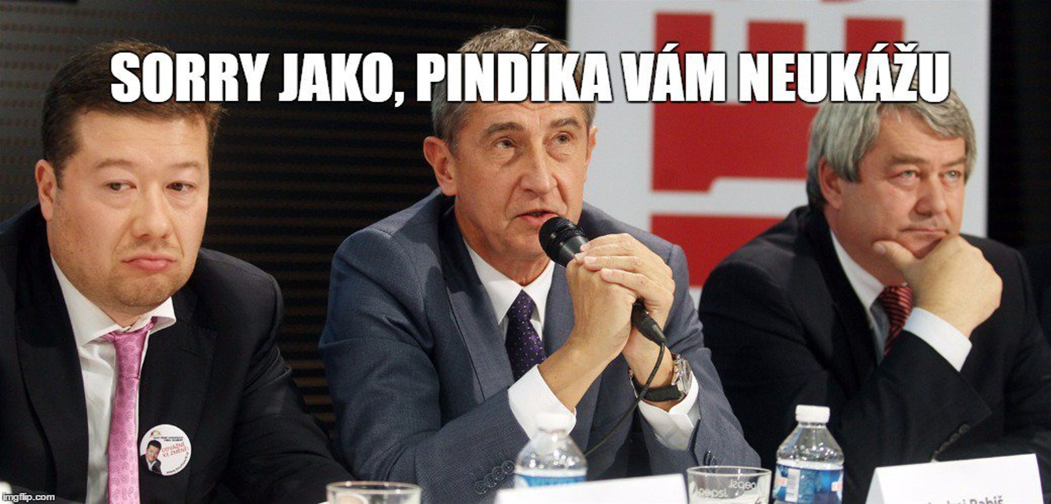 #sorryjako - národ se baví Babišem - 24 - GALERIE: Národ se baví Babišem - pan "Sorry Jako" (5/35)