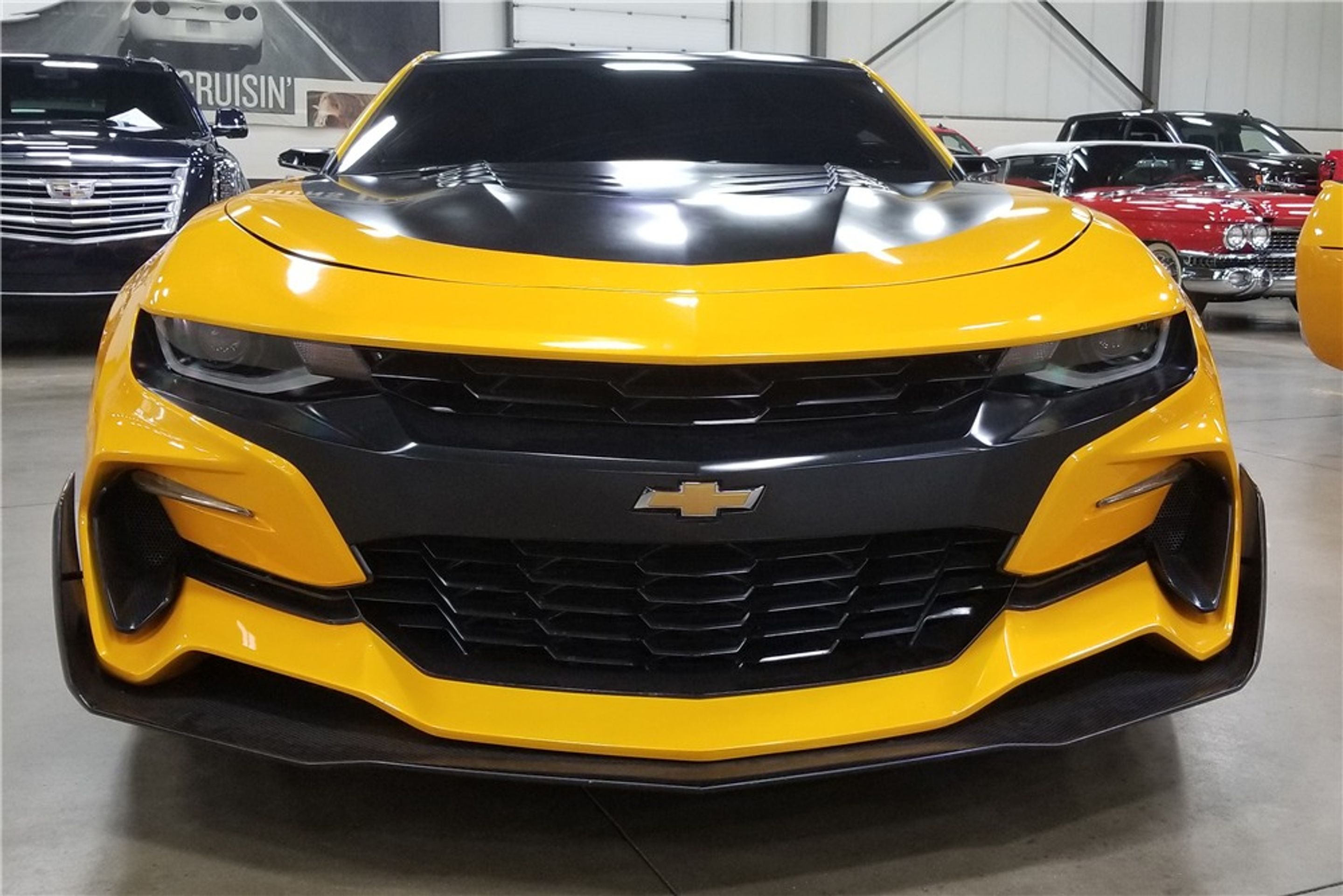 Chevrolety Camaro, které si zahrály v sérii Transformers. - 16 - Fotogalerie: Čtyři "autoboty" Chevrolet Camaro jsou na prodej (12/16)
