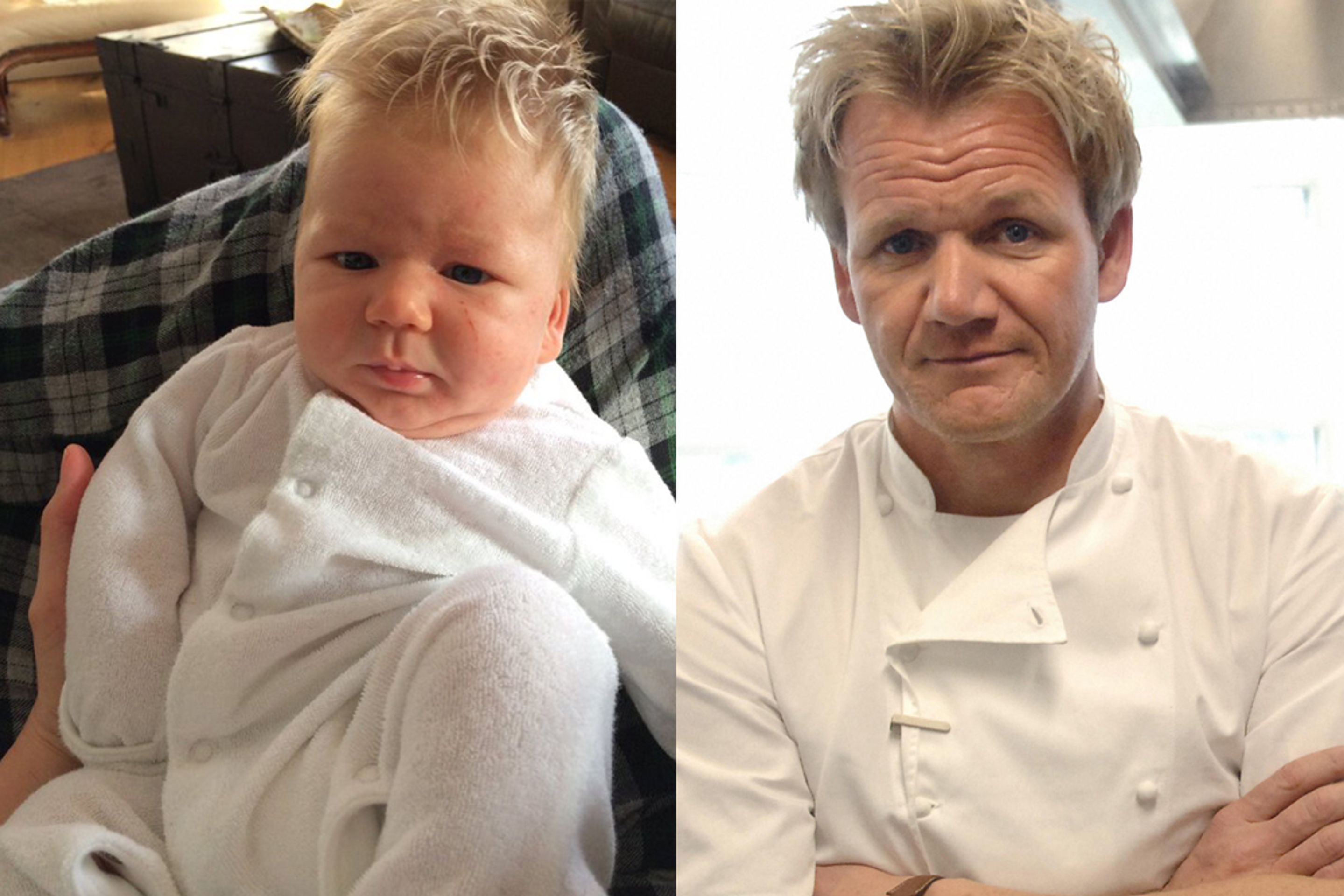 Gordon Ramsay - GALERIE: Děti, které vypadají jako celebrity (1/13)