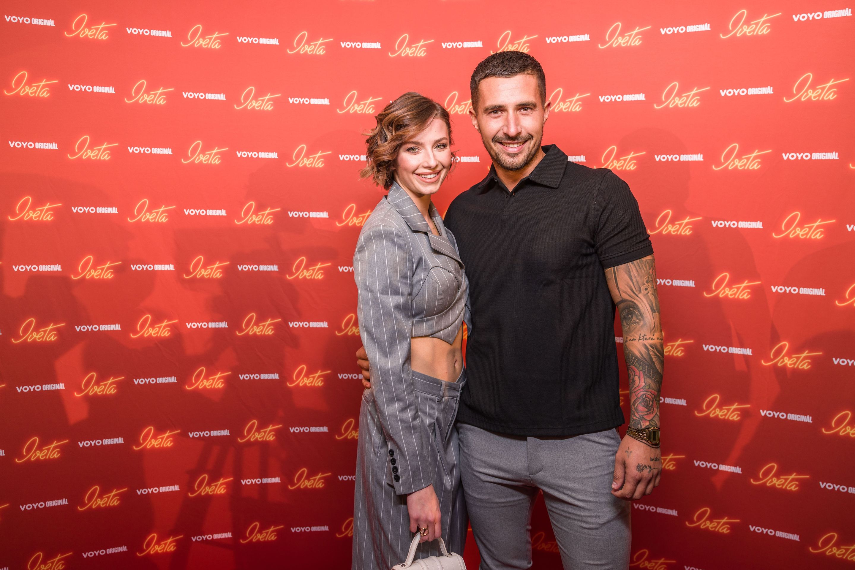 Laura a Martin na premiéře 2. řady minisérie Iveta - Laura a Martin (4/7)