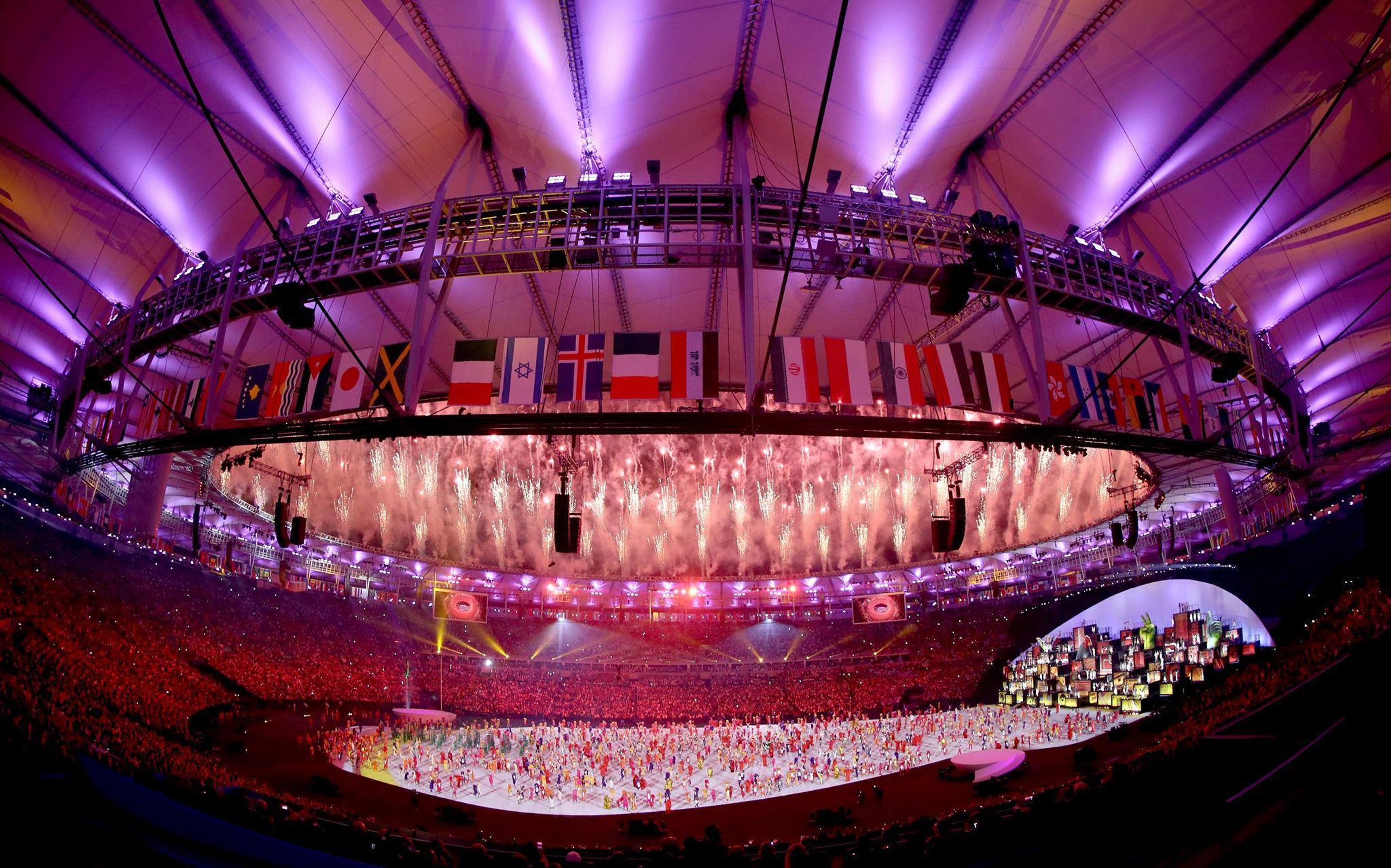 Slavnostní zahajovací ceremoniál v Riu - 7 - GALERIE: Slavnostní zahájení olympijských her v Riu (7/16)