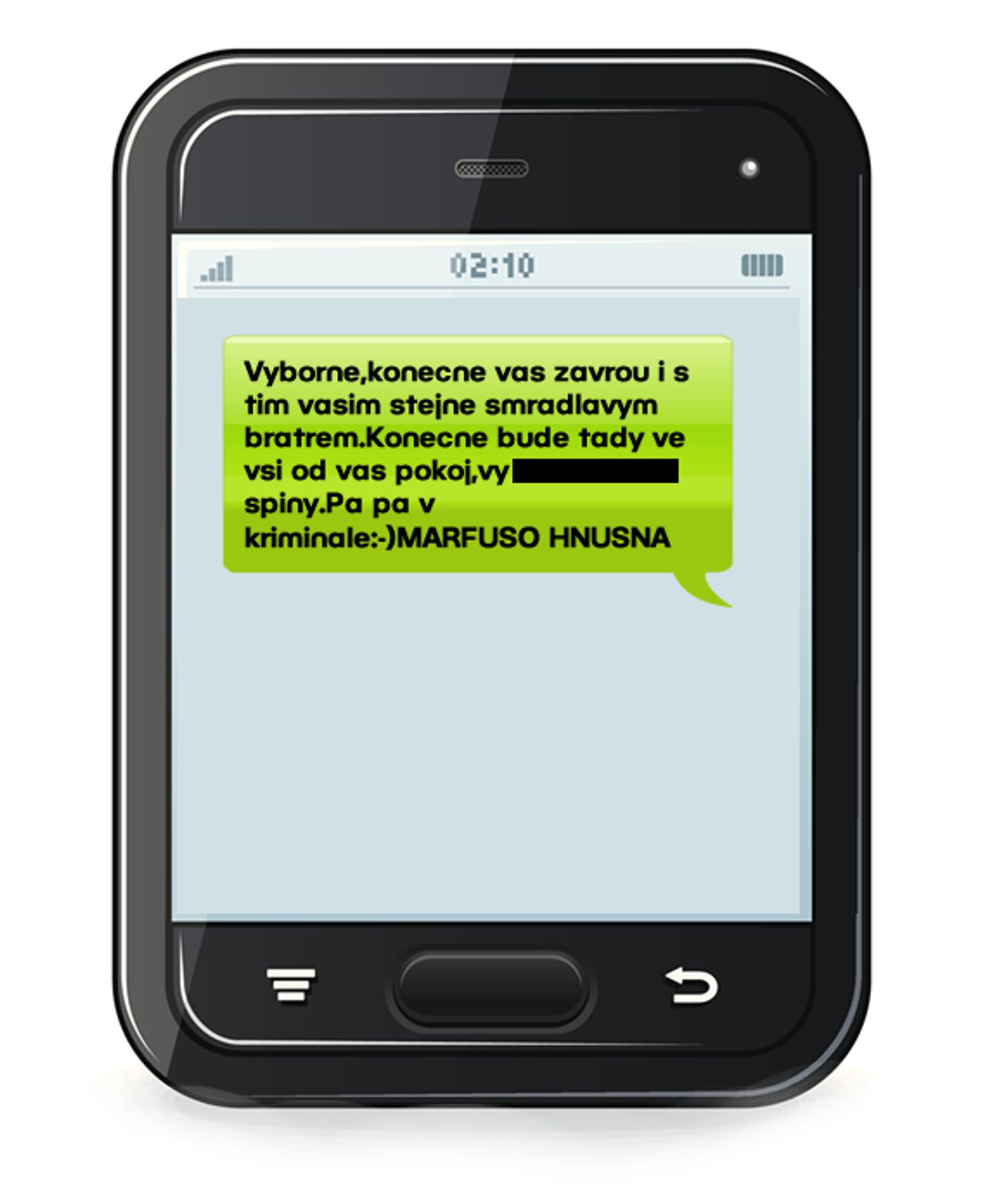 Stalkerské sms z České Lípy - 2 - GALERIE: Stalking v České Lípě (5/9)