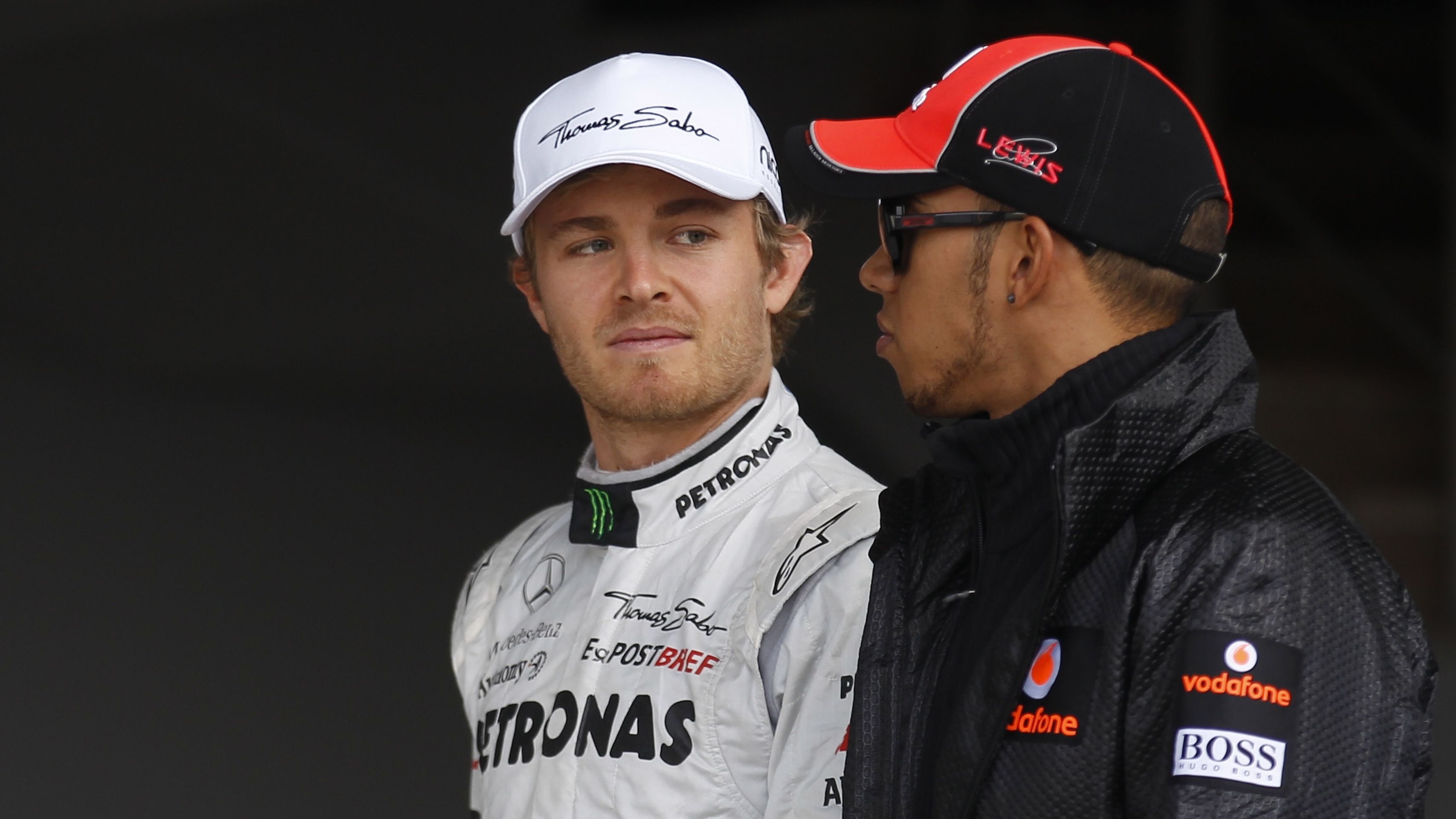 Hamilton a Rosberg - 5 - GALERIE: Niki Lauda a stáj F1 Mercedes (6/8)
