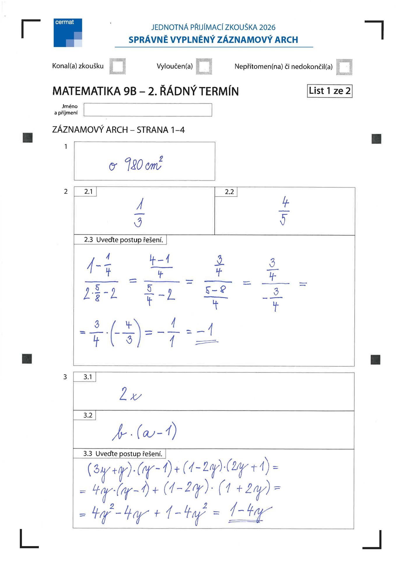 matematika_zaznamovy_arch_vysledky_M9B_2026_VZA_Stránka_1 - Přijímací zkoušky z matematiky (13/16)