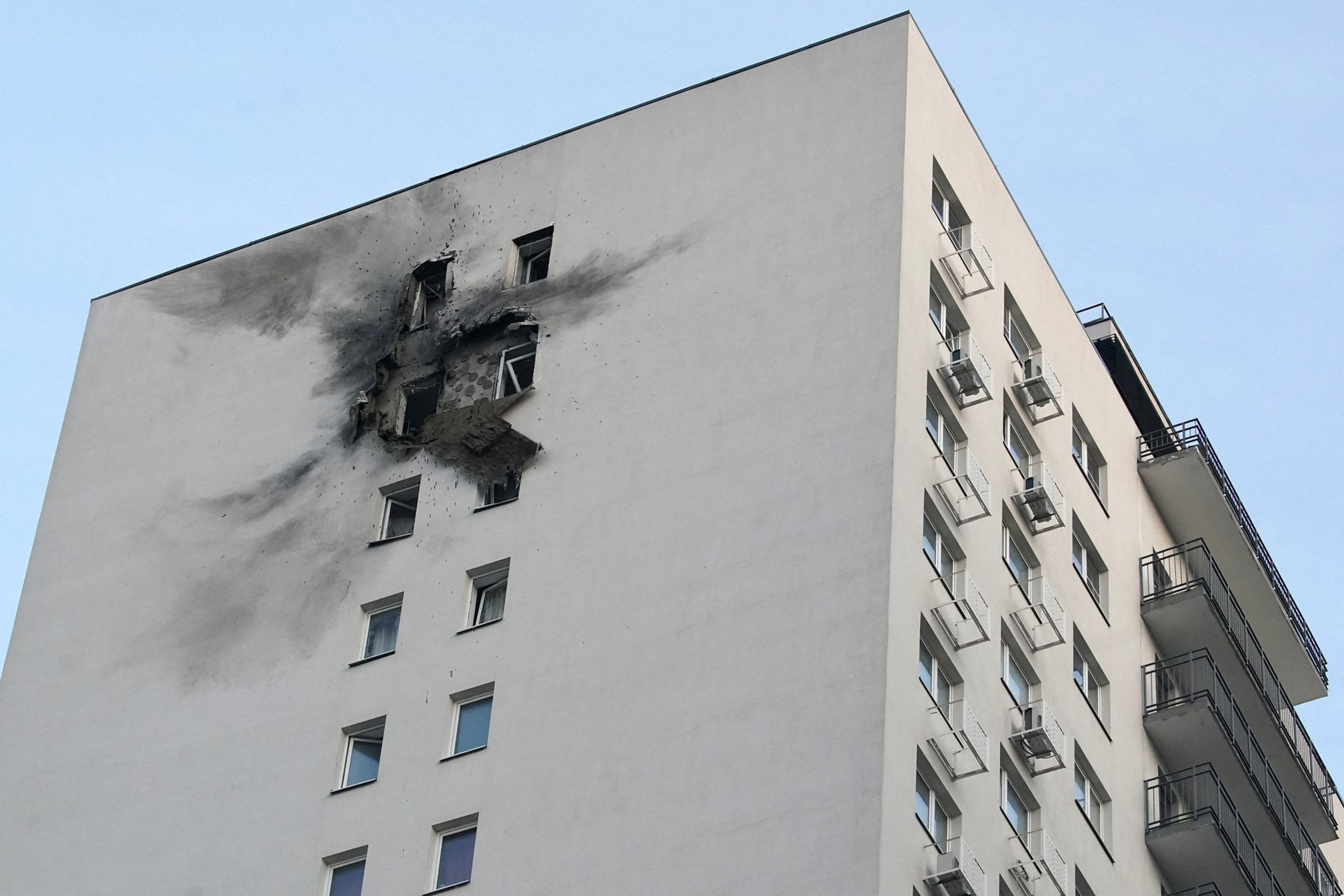 Moskvu zasáhl masivní dronový útok - Moskvu zasáhl masivní dronový útok (2/5)