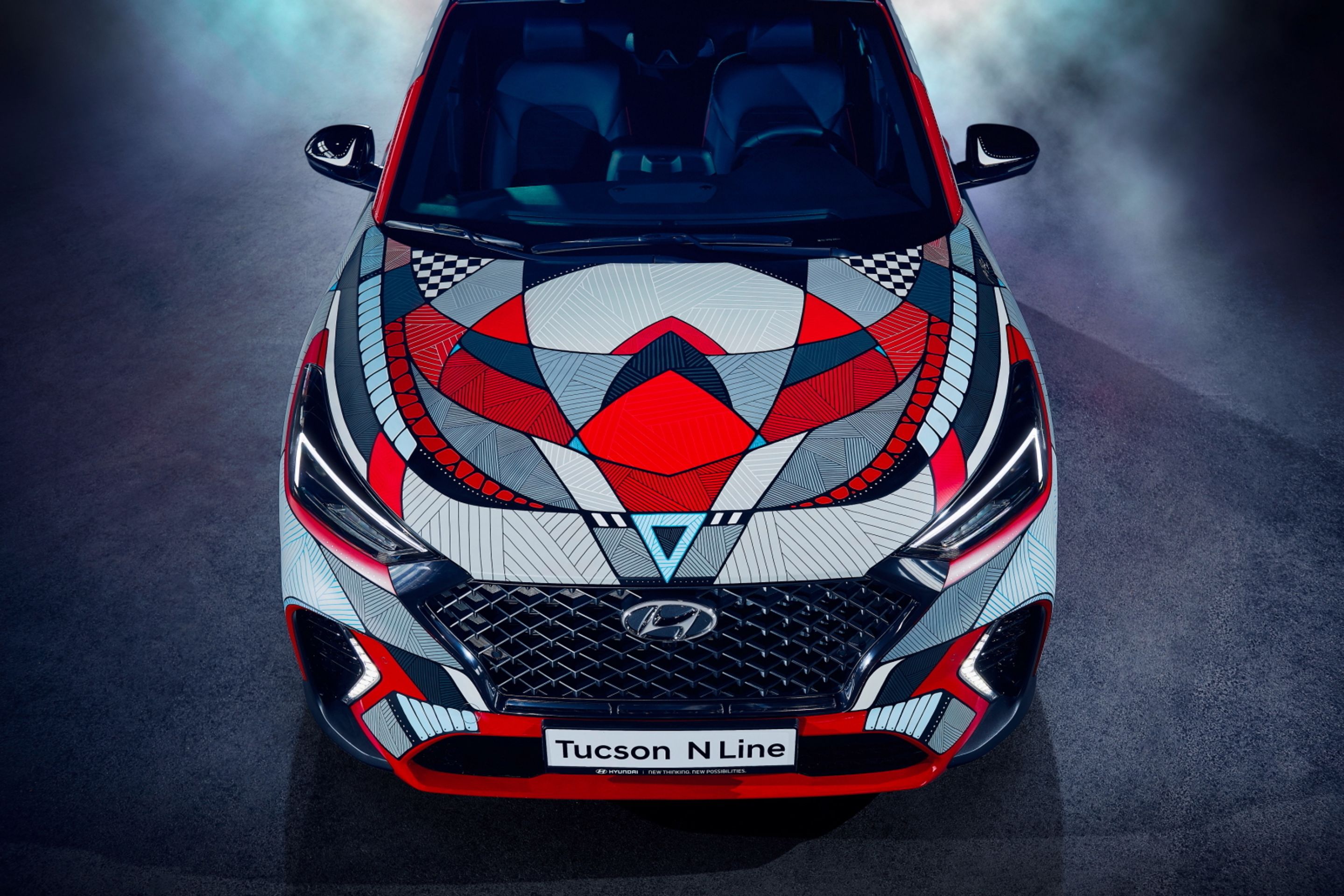 Hyundai Tucson N Line - 8 - Fotogalerie: Tucson N Line jako umělecké dílo (8/12)