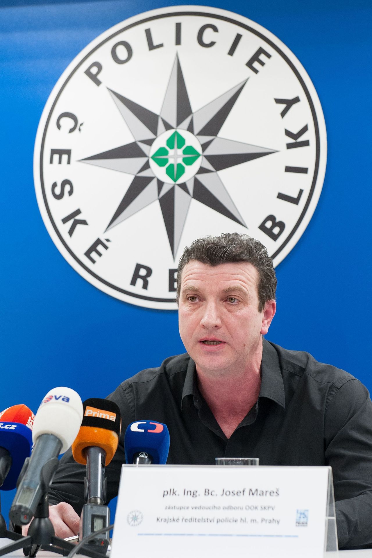 Tisková konference k dopadení vraha z Klánovického lesa - 7 - GALERIE: Tisková konference k dopadení vraha z Klánovického lesa (6/9)