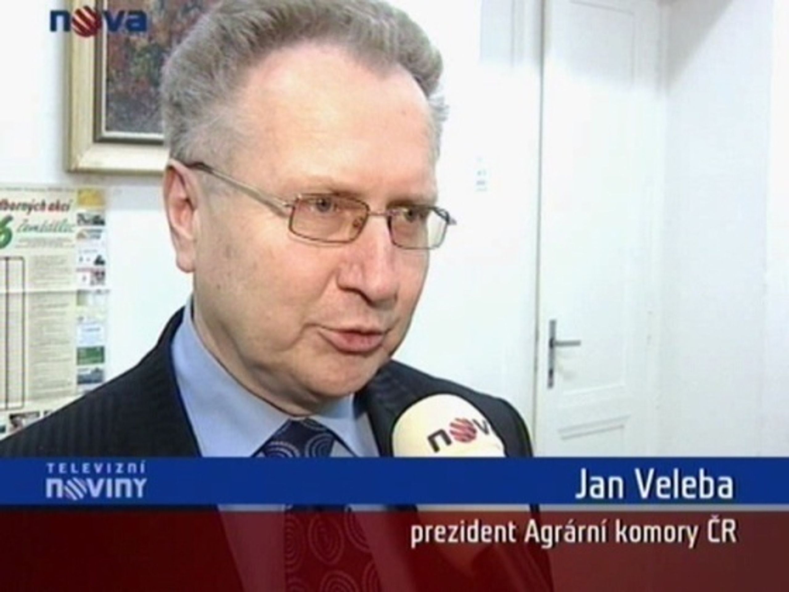 Prezident Agrární komory Jan Veleba - Naštvaní drůbežáři chtějí zdražit maso (2/2)