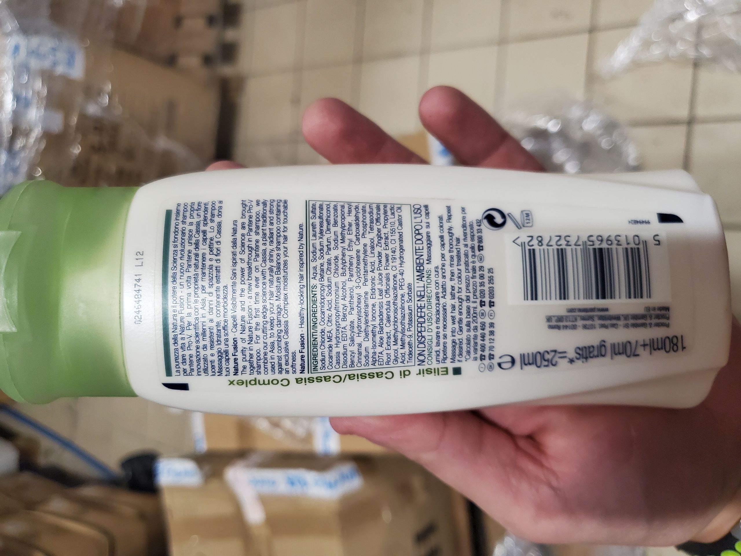 Šampon Pantene Nature fusion (1) - Zdraví nebezpečná kosmetika (19/25)