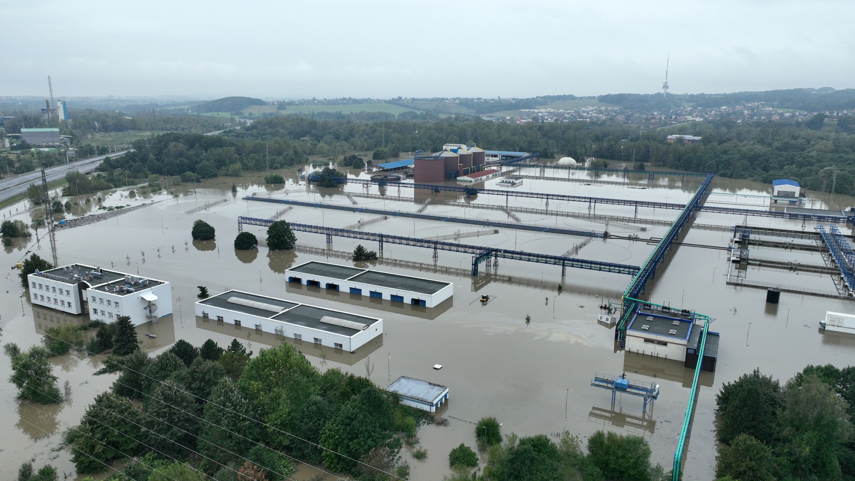 Situace v Ostravě, městské části Přívoz a Mariánské hory, 16. 9. 2024 (8) - Povodně v Česku (8/106)