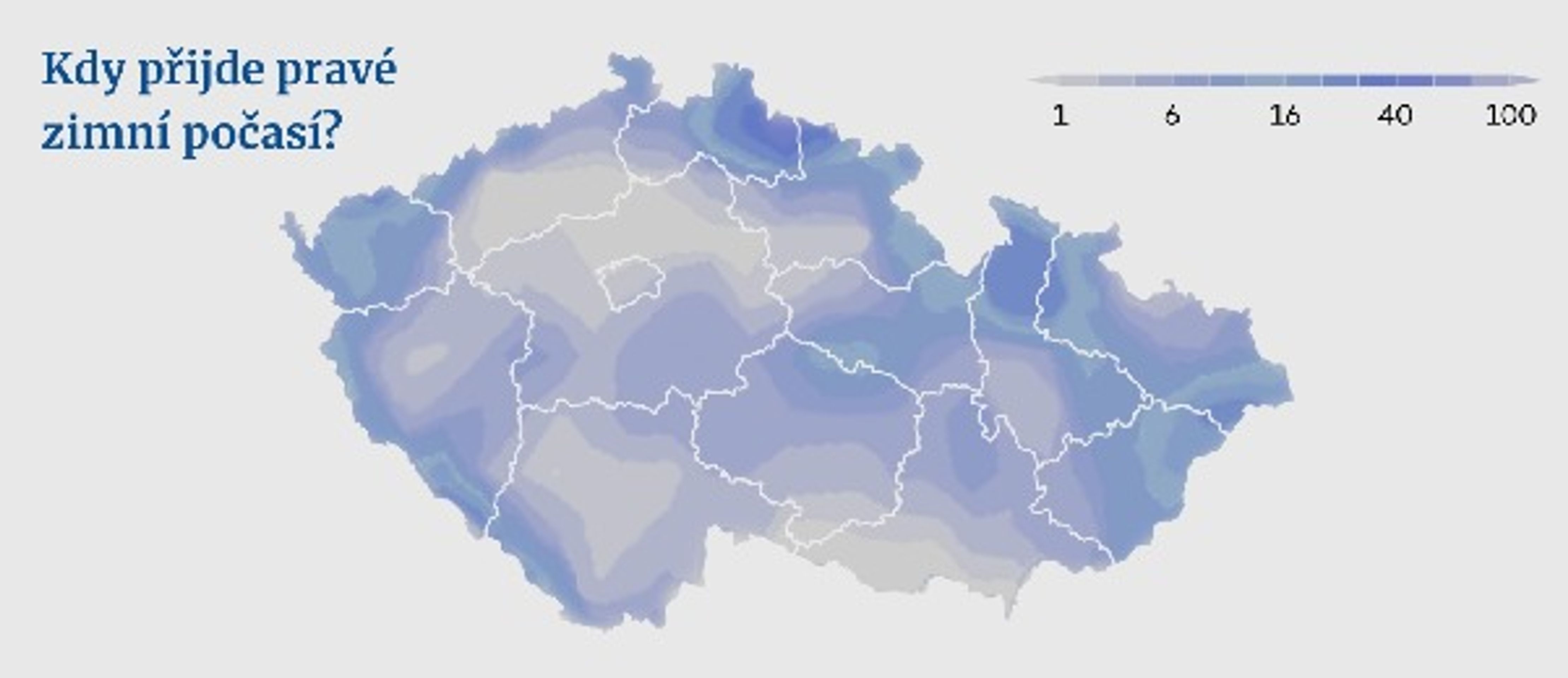 Sněhová pokrývka do příští středy - Předpověď počasí na nejbližší dny (4/4)