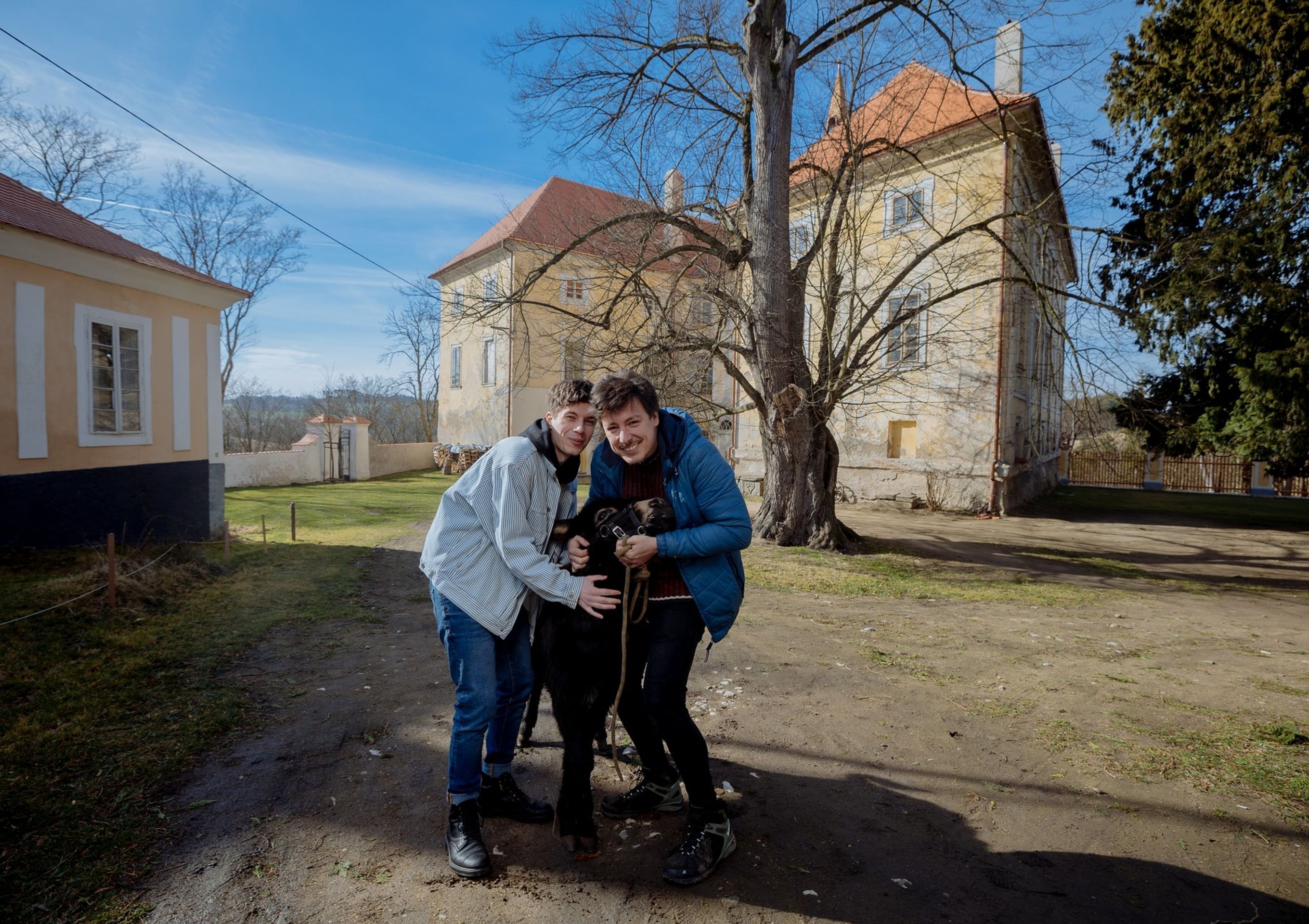 Matěj Stropnický a Daniel Krejčík na Zámku Osečany, 24. 2. 2022 - Matěj Stropnický a Daniel Krejčík (4/5)