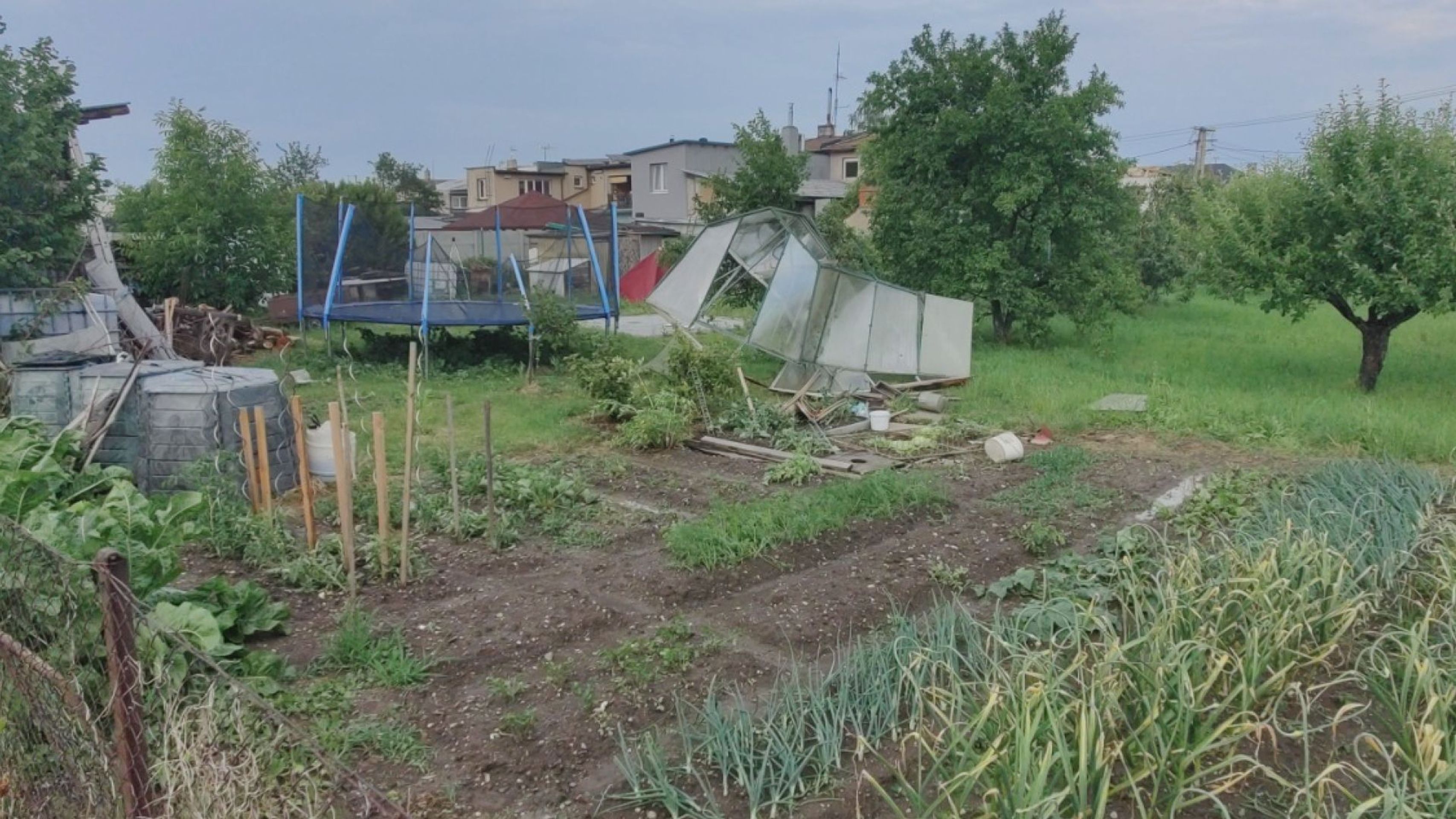 Následky silného větru na Opavsku - Následky bouřky a silného větru (15/21)