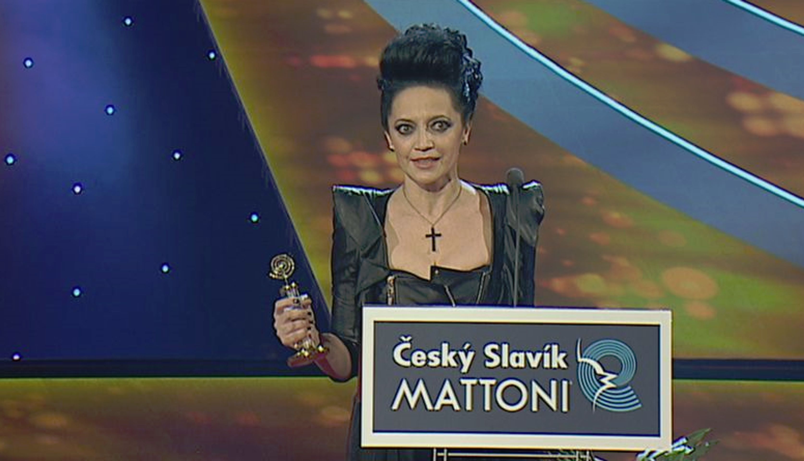 Lucie Bílá - Fotogalerie z vyhlášení i zákulisí ČESKÝ SLAVÍK MATTONI 2014 (27/51)
