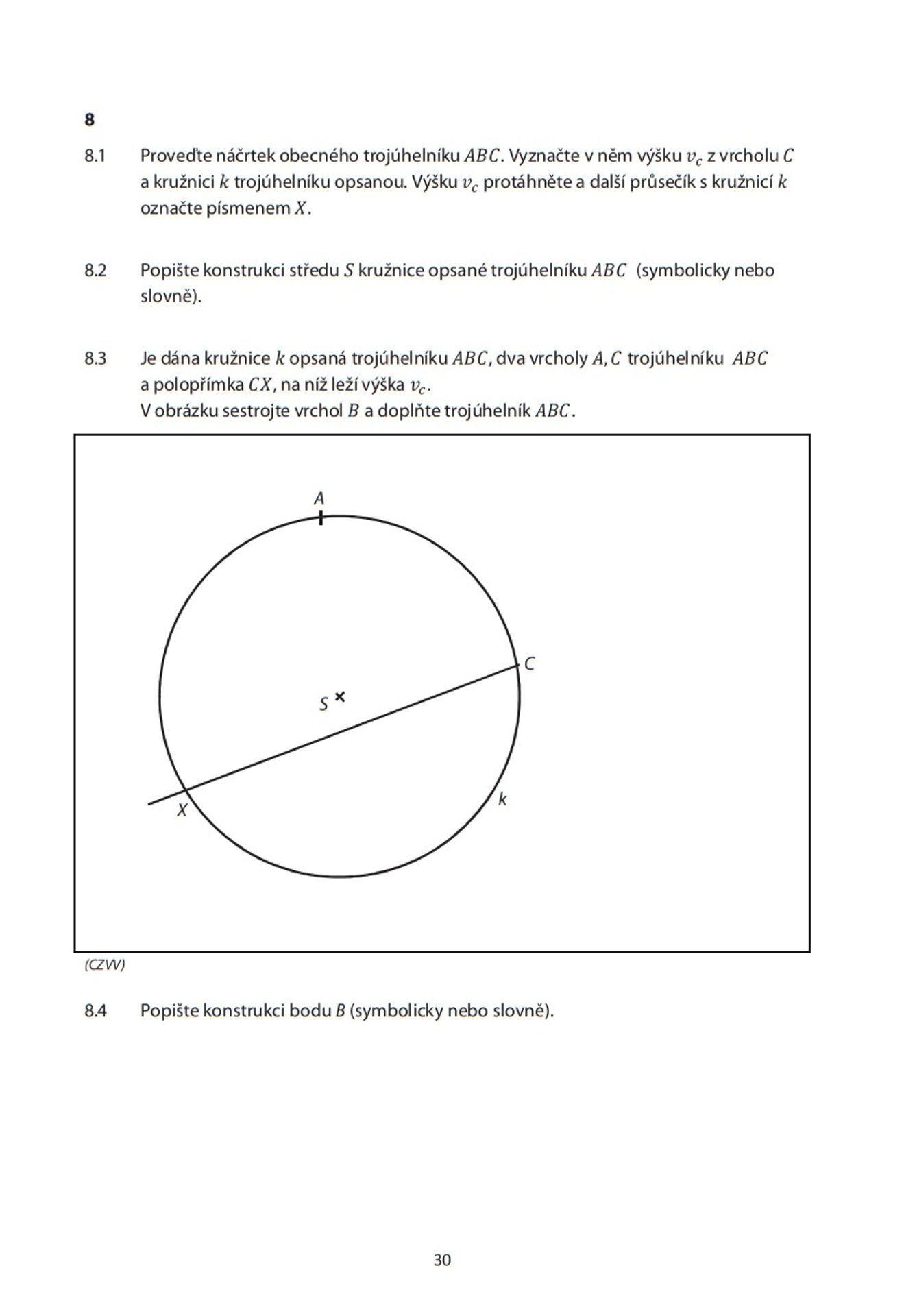 Příklady testů - matematika - 4 - GALERIE: Příklady testů k přijímačkám z matematiky (4/9)